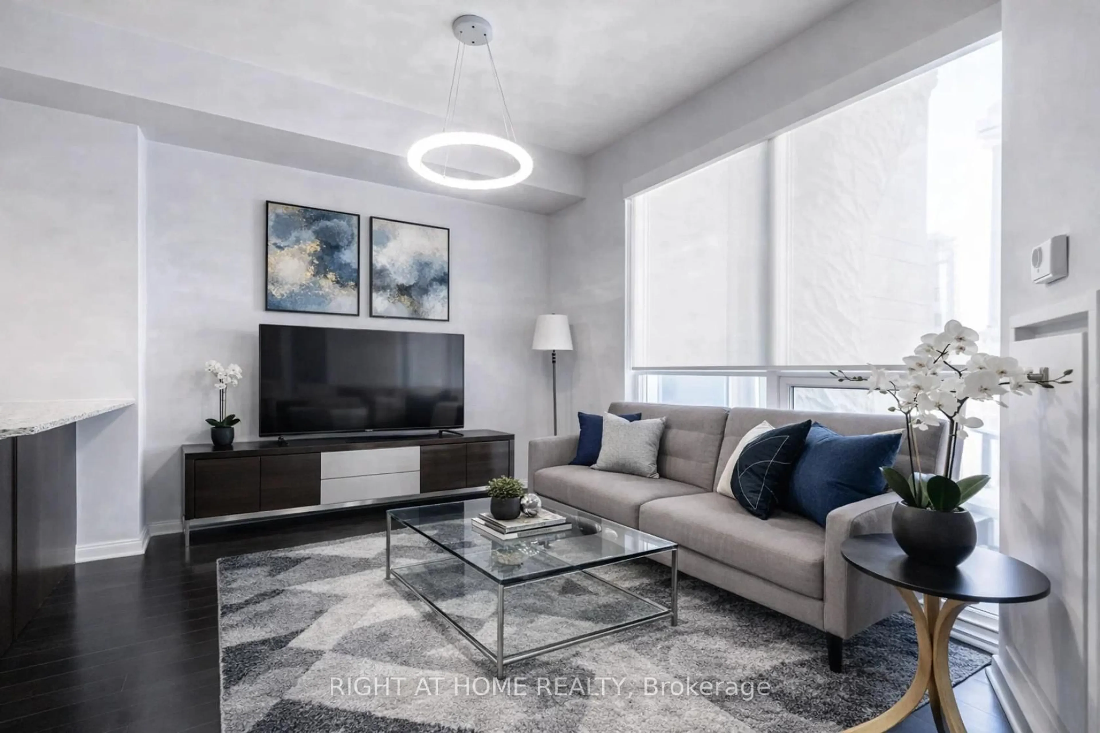 Living room with furniture, unknown for 1 The Esplanade #301, Toronto Ontario M5E 0A8