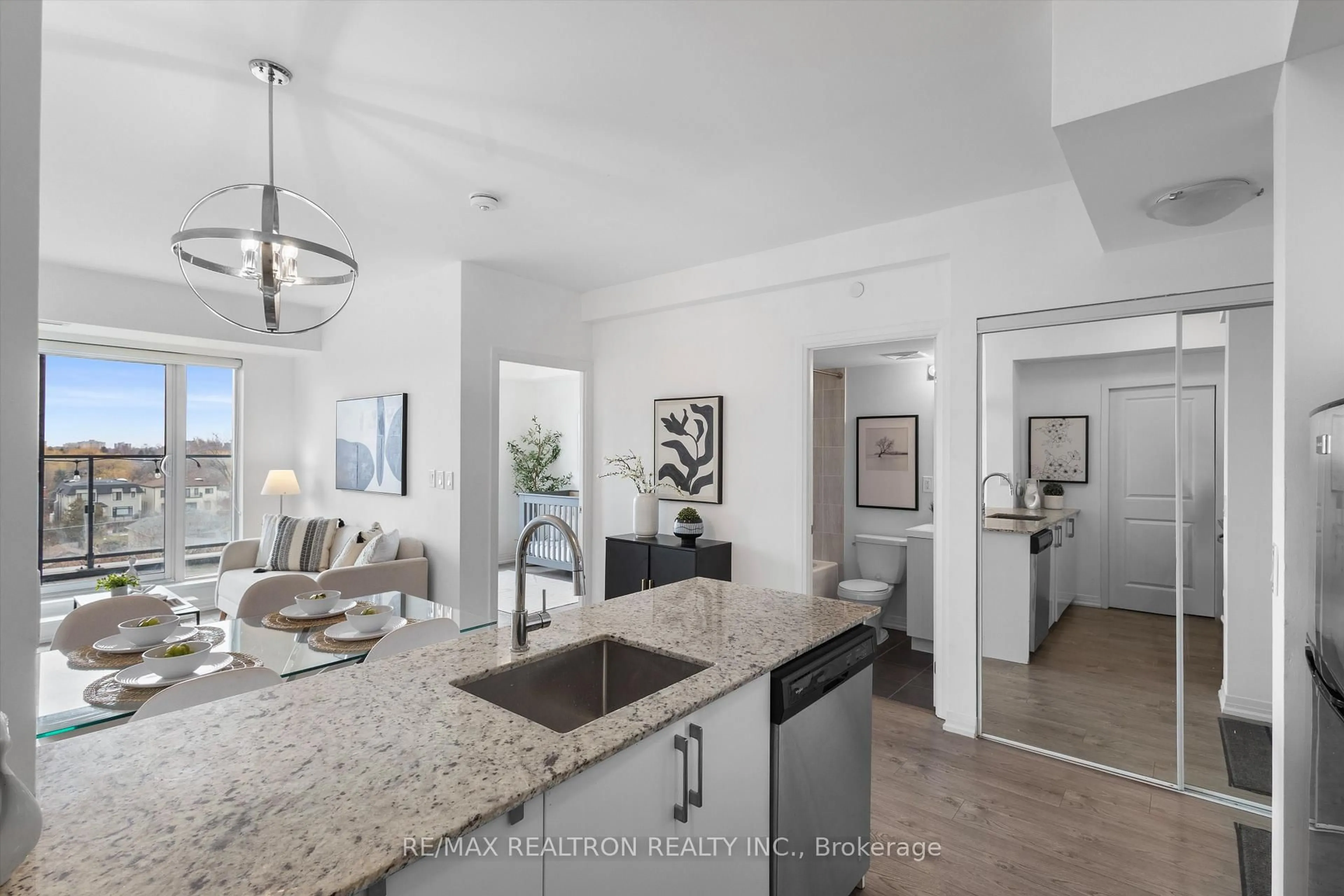 Open concept kitchen, unknown for 741 Sheppard Ave #701, Toronto Ontario M3H 0C9