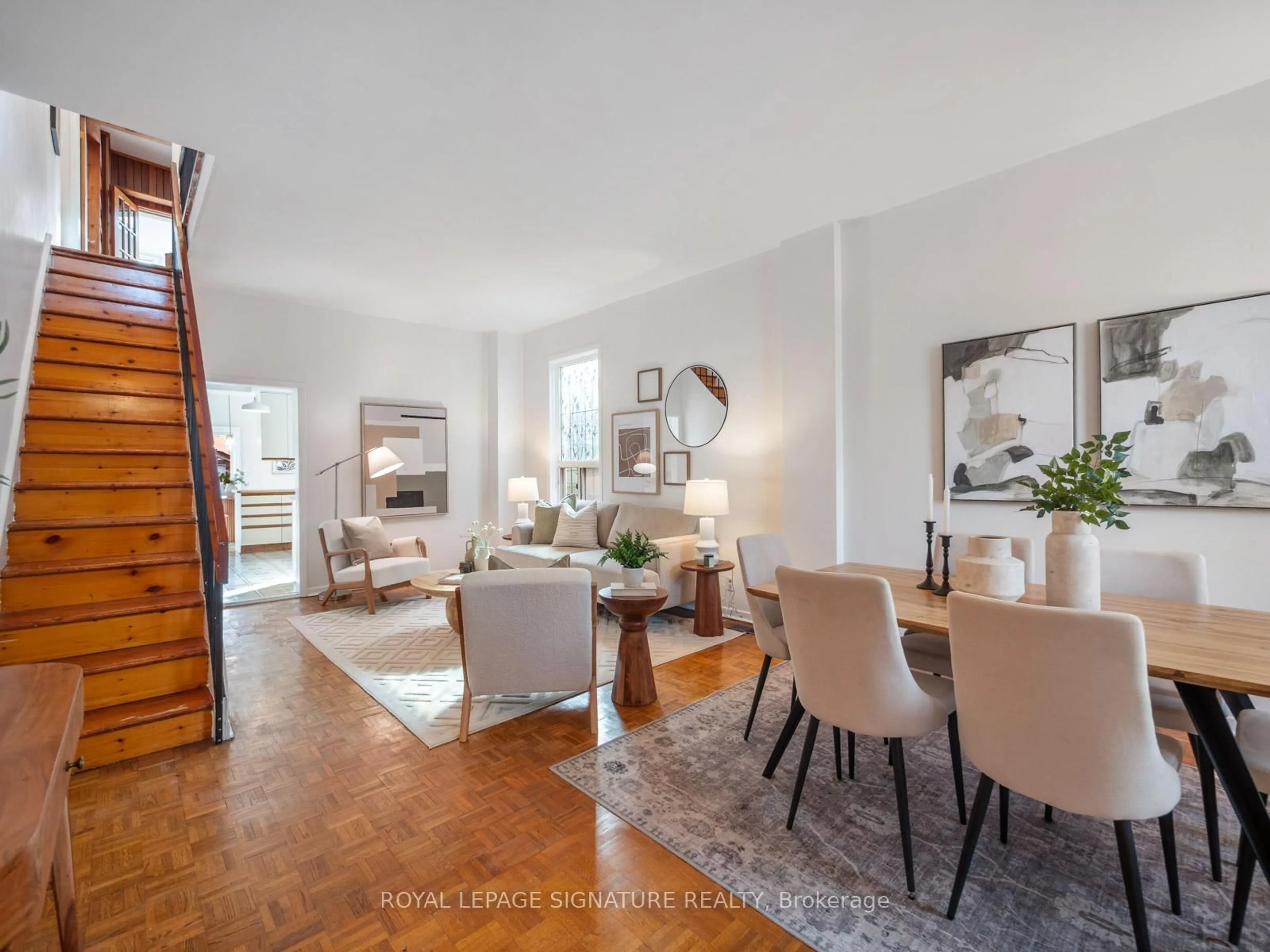 Living room with furniture, unknown for 487 Sackville St, Toronto Ontario M4X 1T6