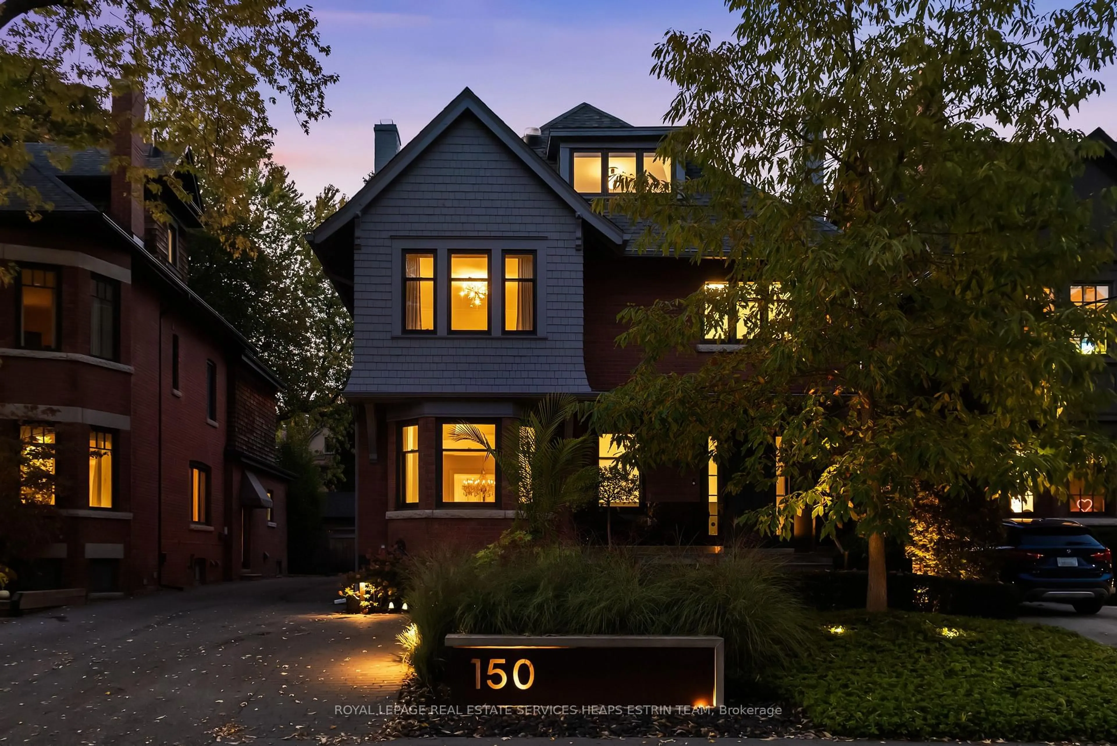 Home with brick exterior material, street for 150 Douglas Dr, Toronto Ontario M4W 2B7