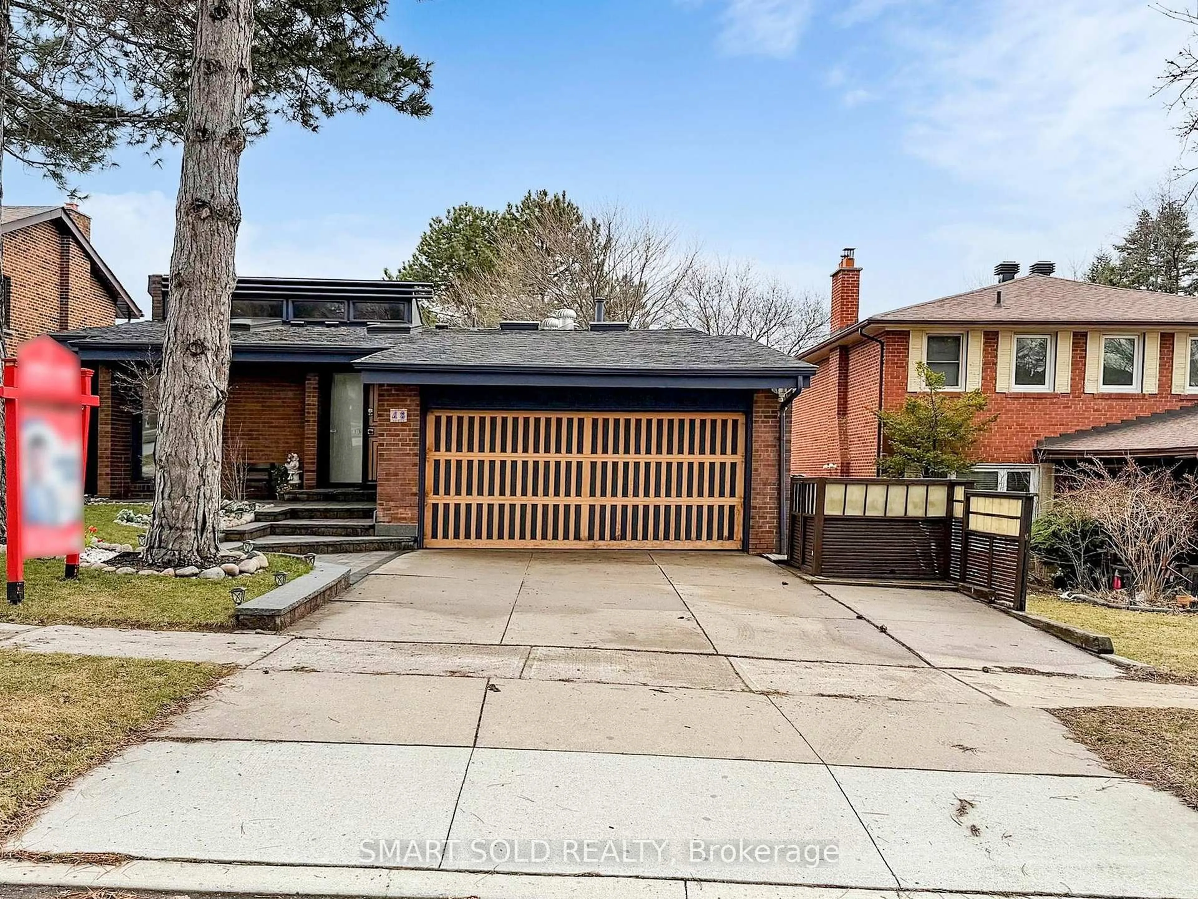 Home with brick exterior material, street for 48 Patina Dr, Toronto Ontario M2H 1R1
