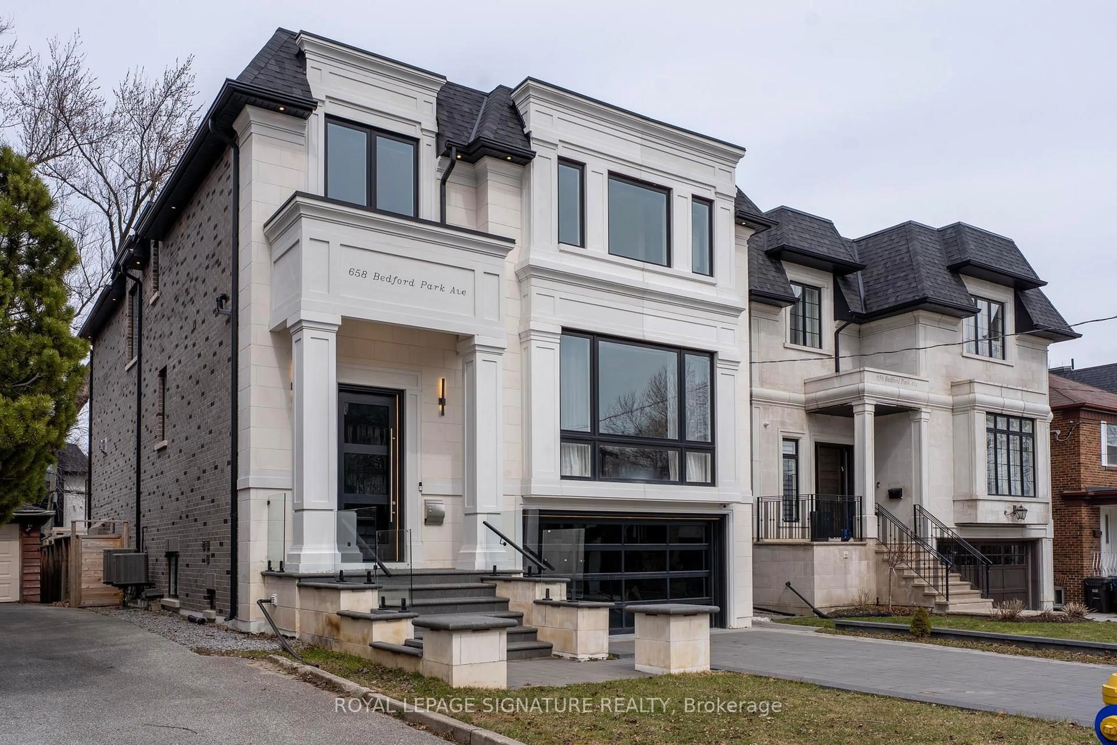 Home with brick exterior material, street for 658 Bedford Pk Ave, Toronto Ontario M5M 1K3