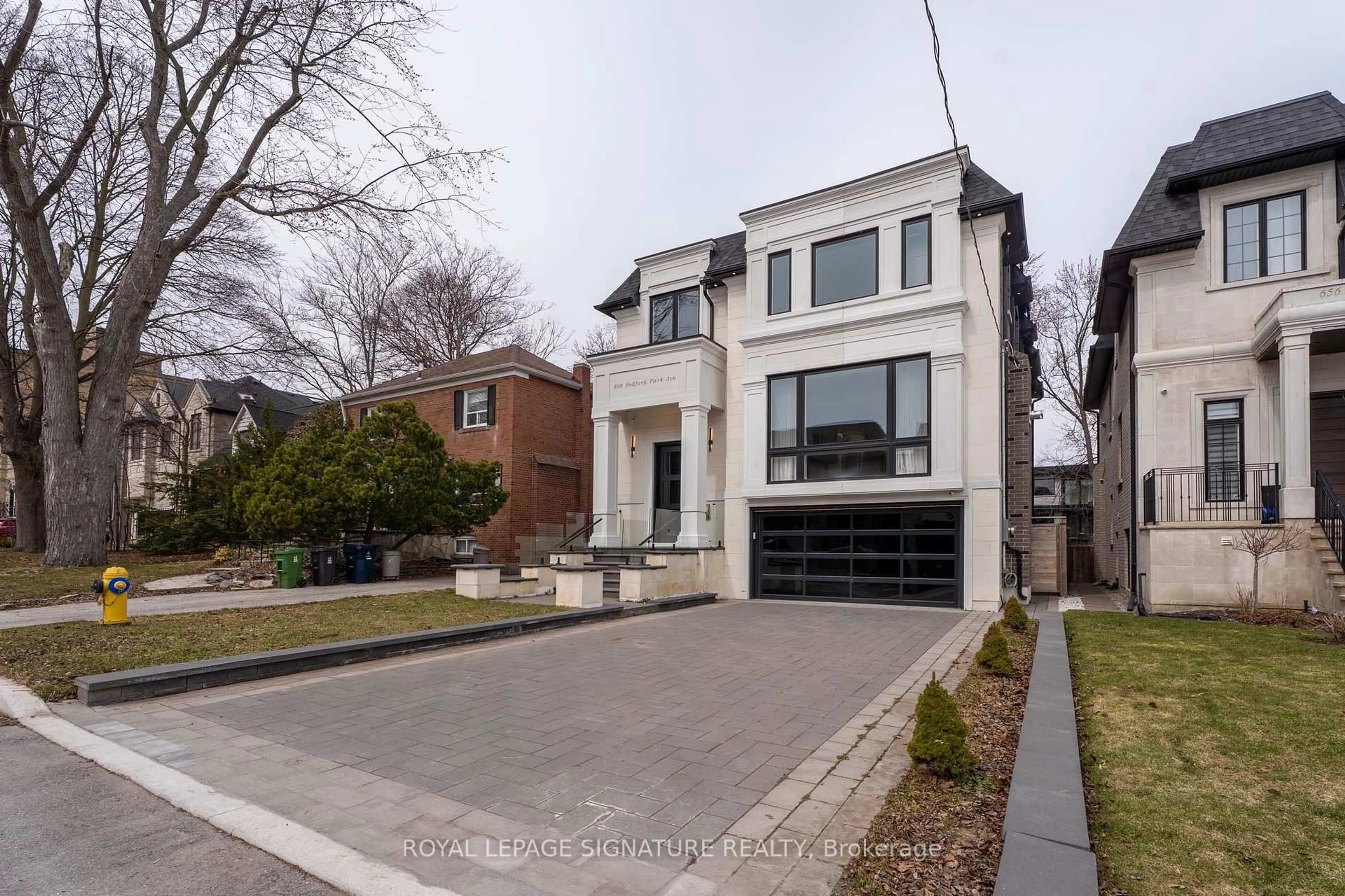 Home with brick exterior material, street for 658 Bedford Pk Ave, Toronto Ontario M5M 1K3