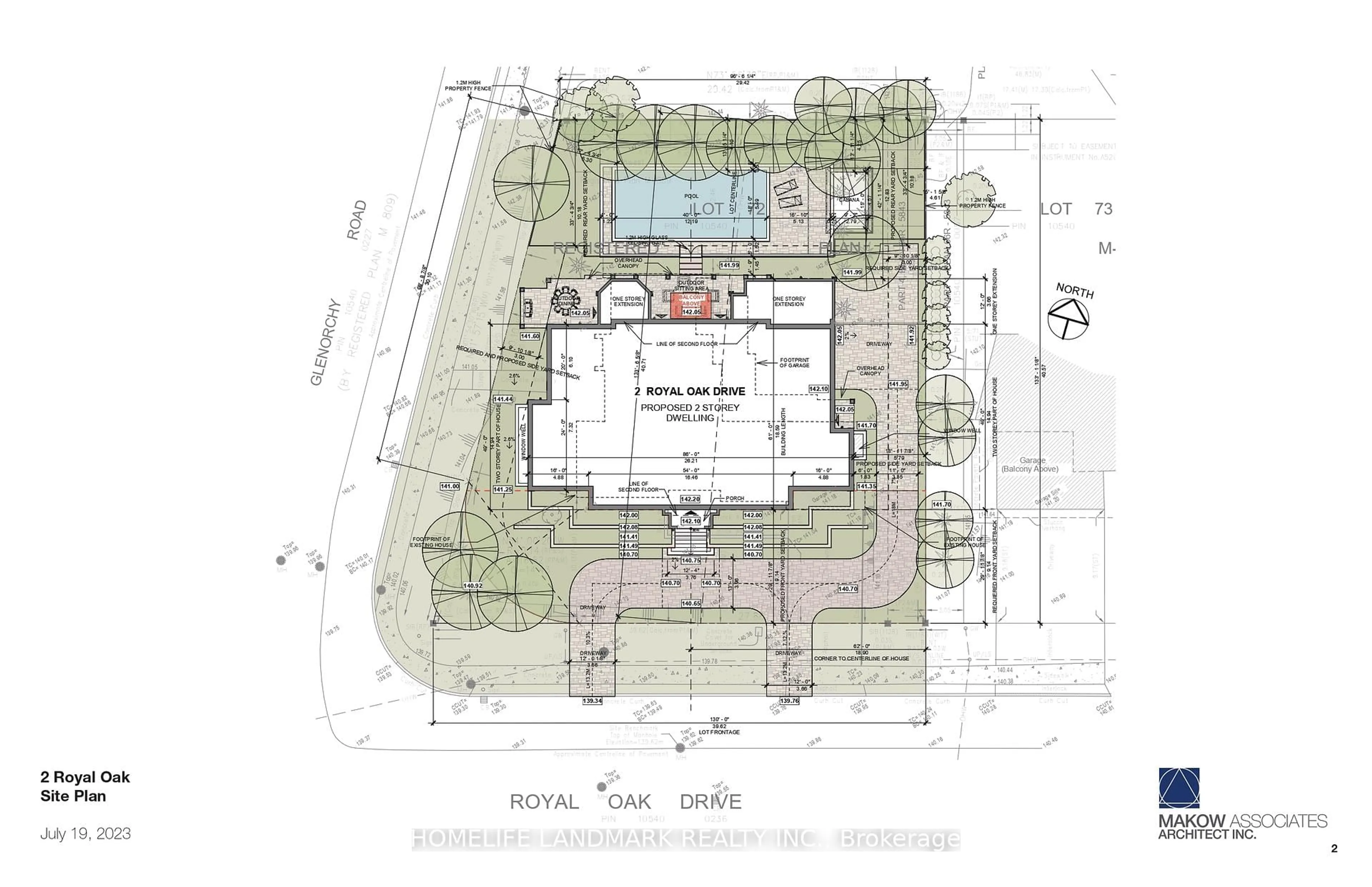 Floor plan for 2 Royal Oak Dr, Toronto Ontario M3C 2M2