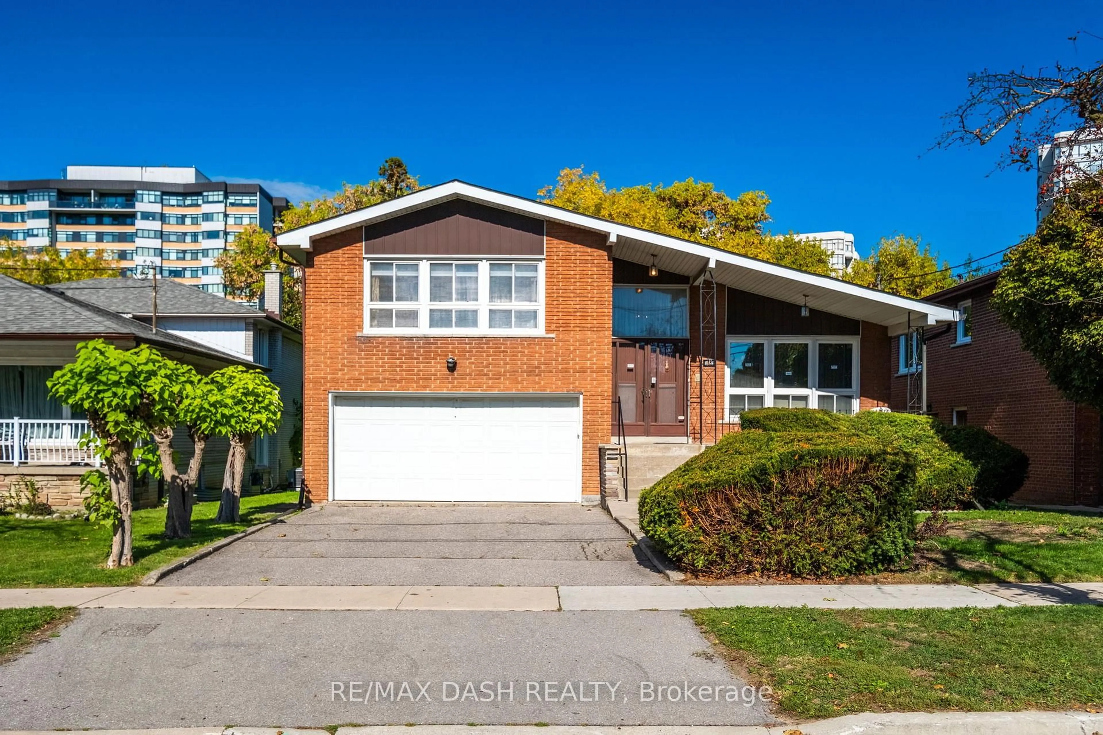 Home with brick exterior material, street for 48 Russfax Dr, Toronto Ontario M2R 3B1