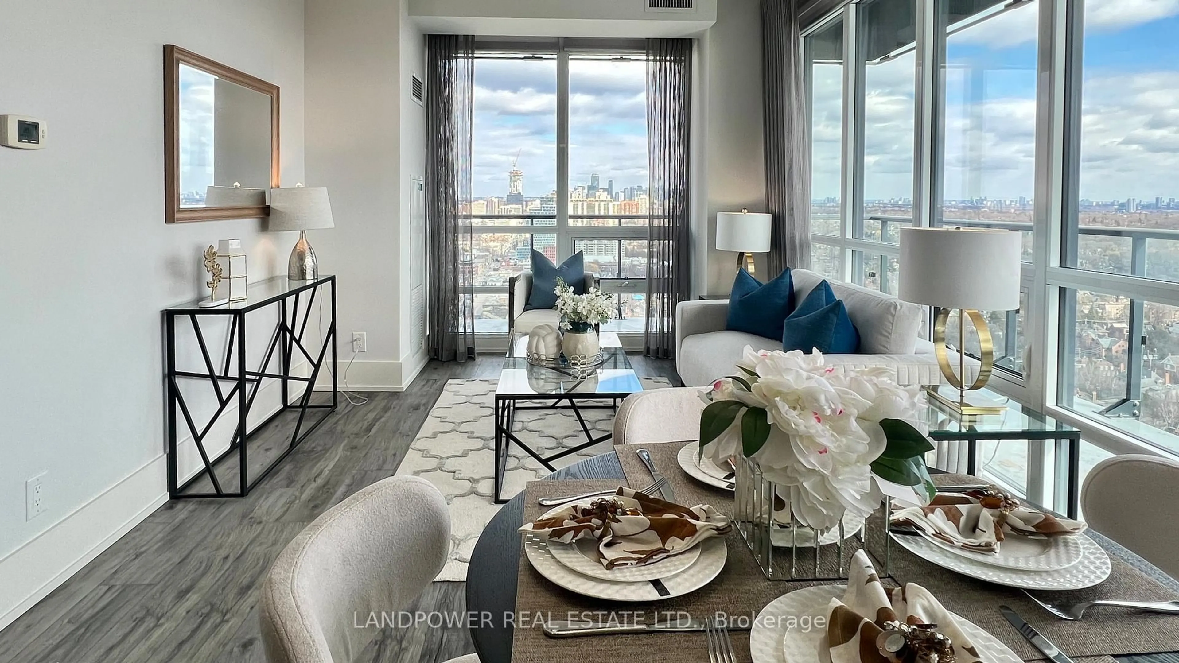 Living room with furniture, unknown for 825 Church St #3605, Toronto Ontario M4W 3Z4