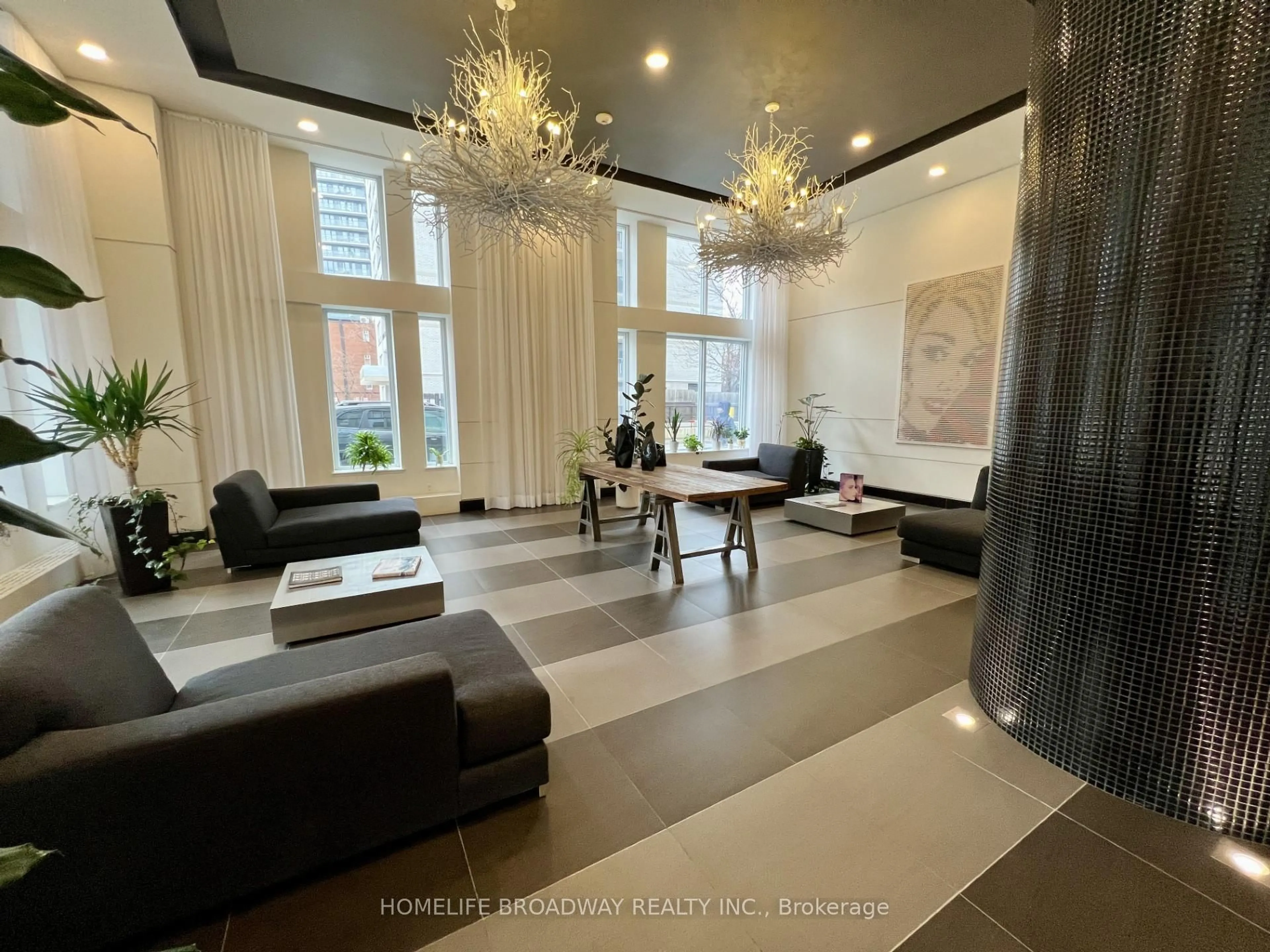 Lobby for 83 Redpath Ave #1602, Toronto Ontario M4S 0A2