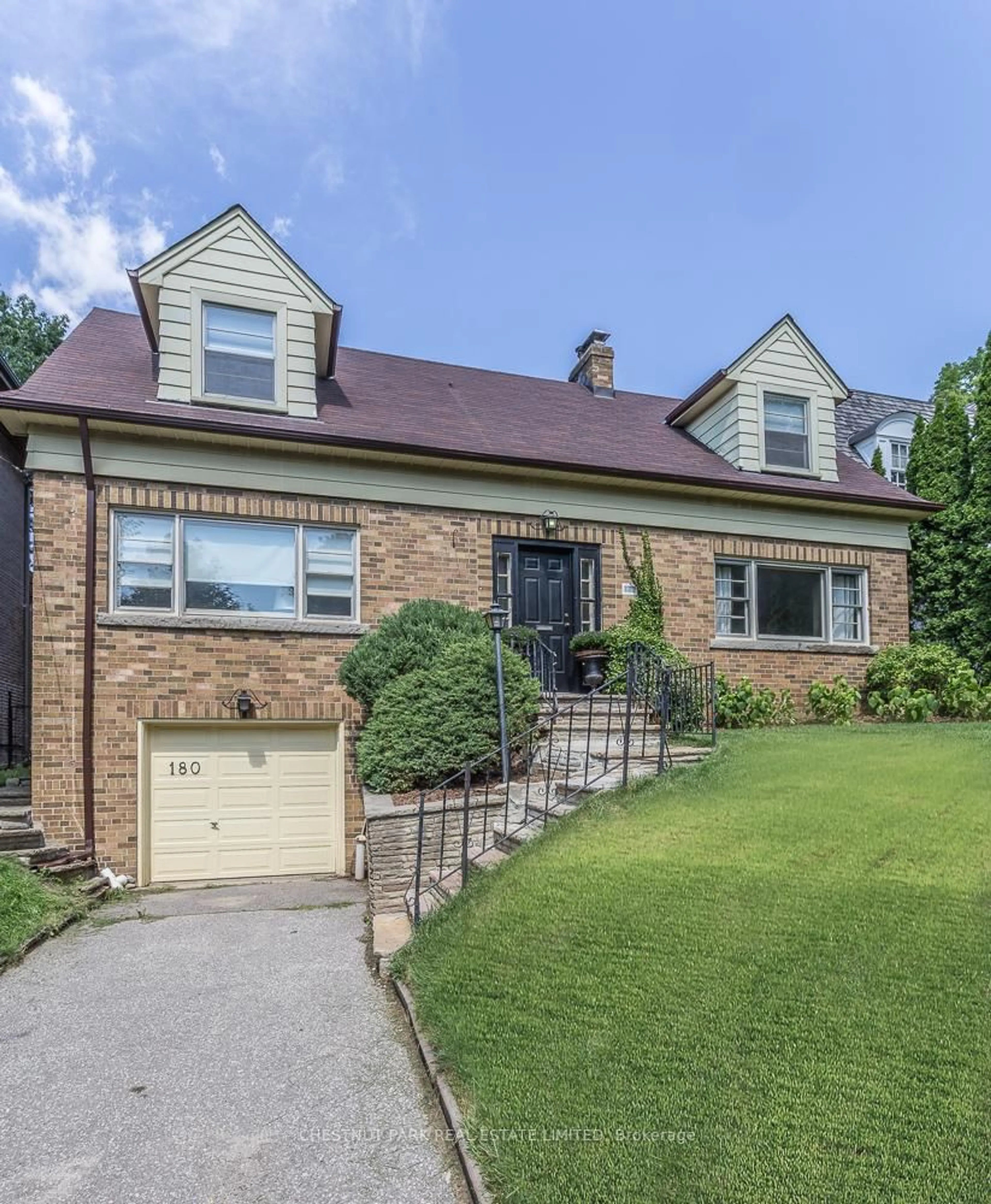 Home with brick exterior material, street for 180 Strathgowan Ave, Toronto Ontario M4N 1C3