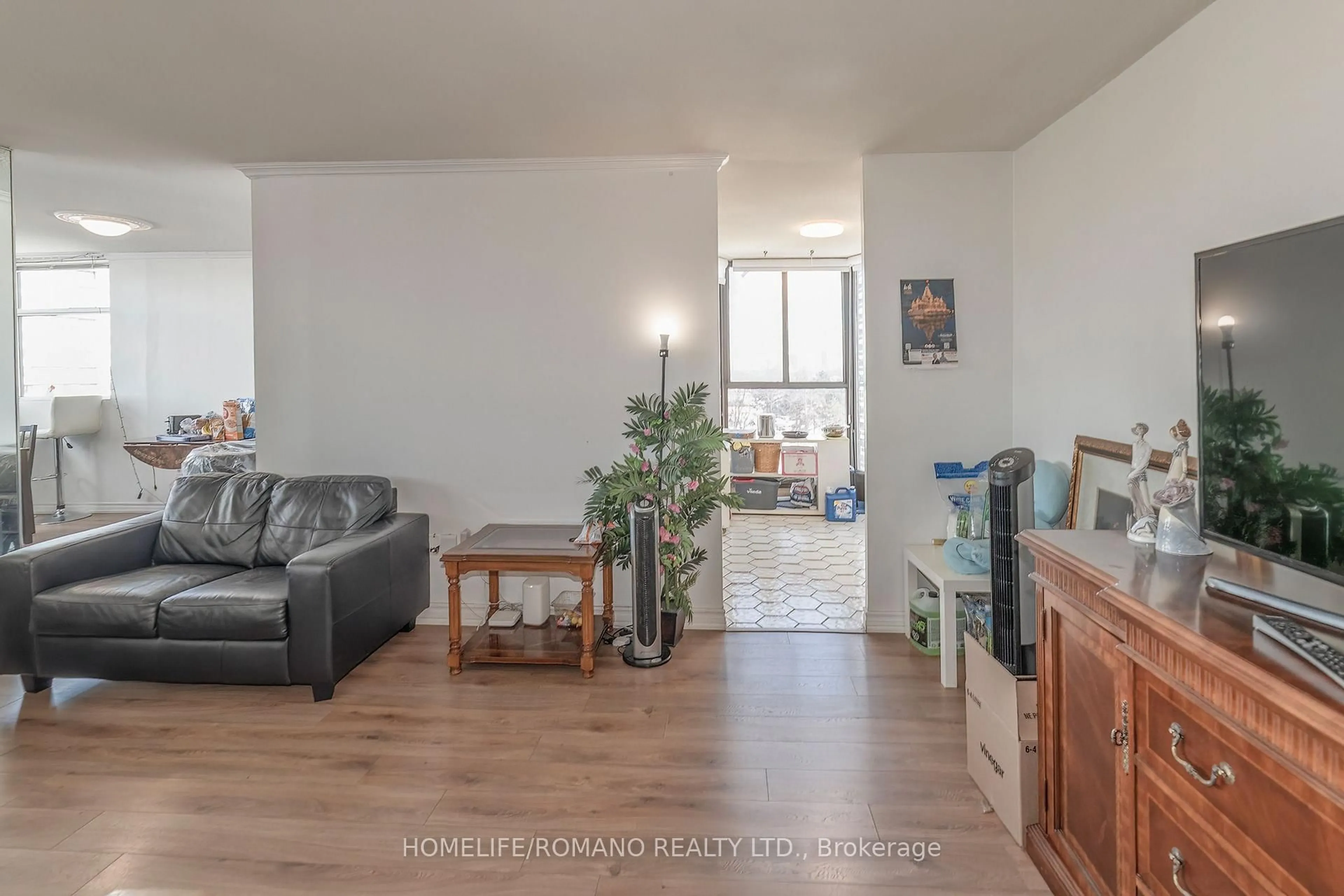 Living room with furniture, unknown for 100 Antibes Dr #702, Toronto Ontario M2R 3N1