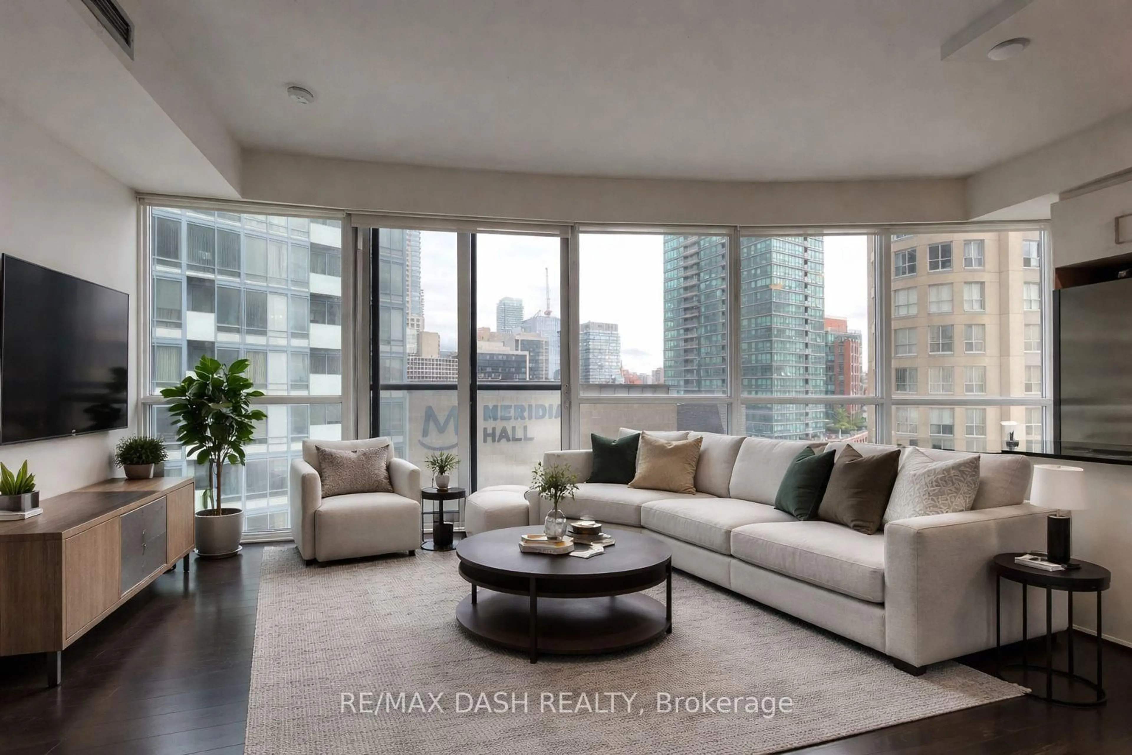 Living room with furniture, unknown for 1 The Esplanade Dr #1005, Toronto Ontario M5E 0A8