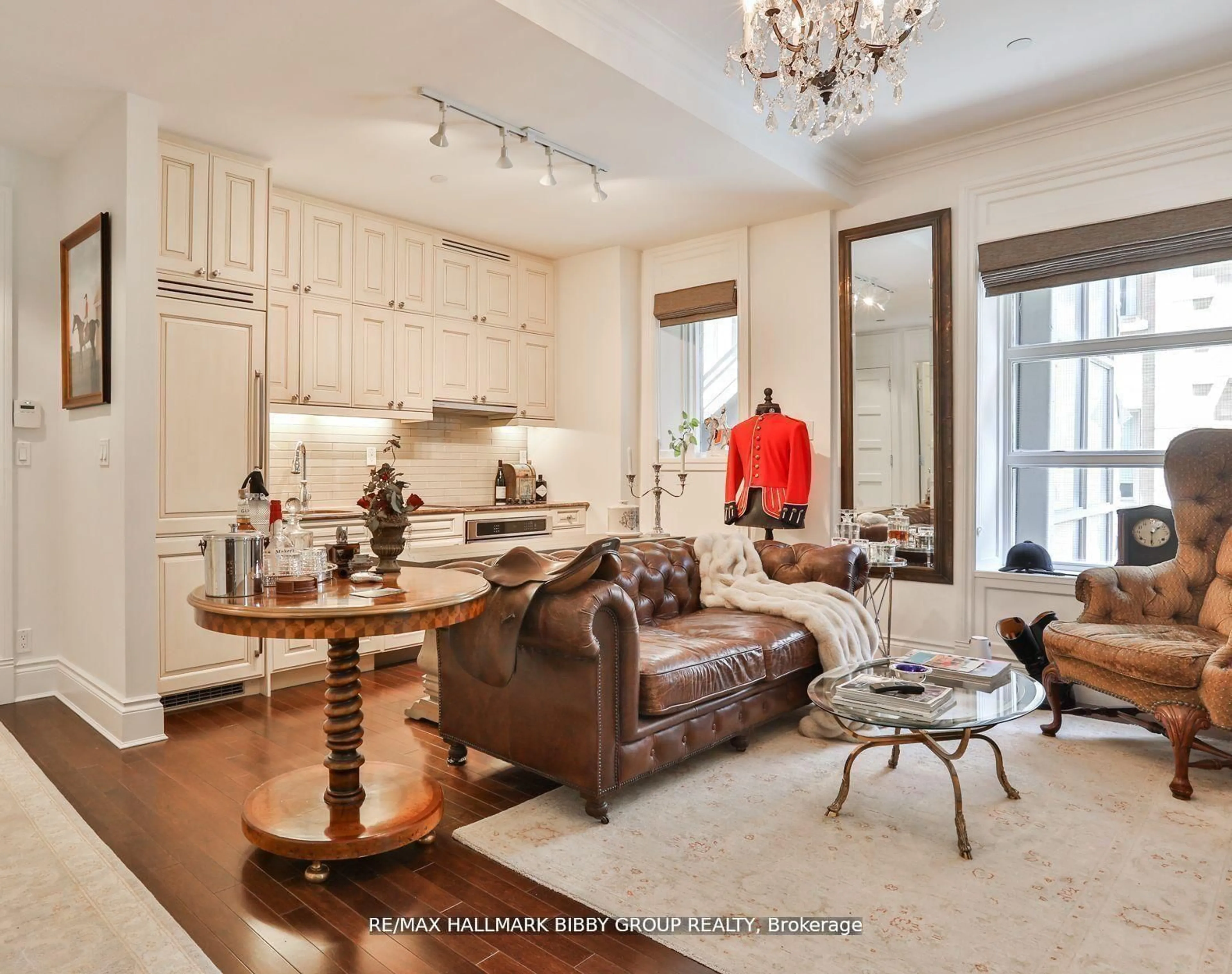 Living room with furniture, unknown for 22 Leader Lane #520, Toronto Ontario M5E 0B2