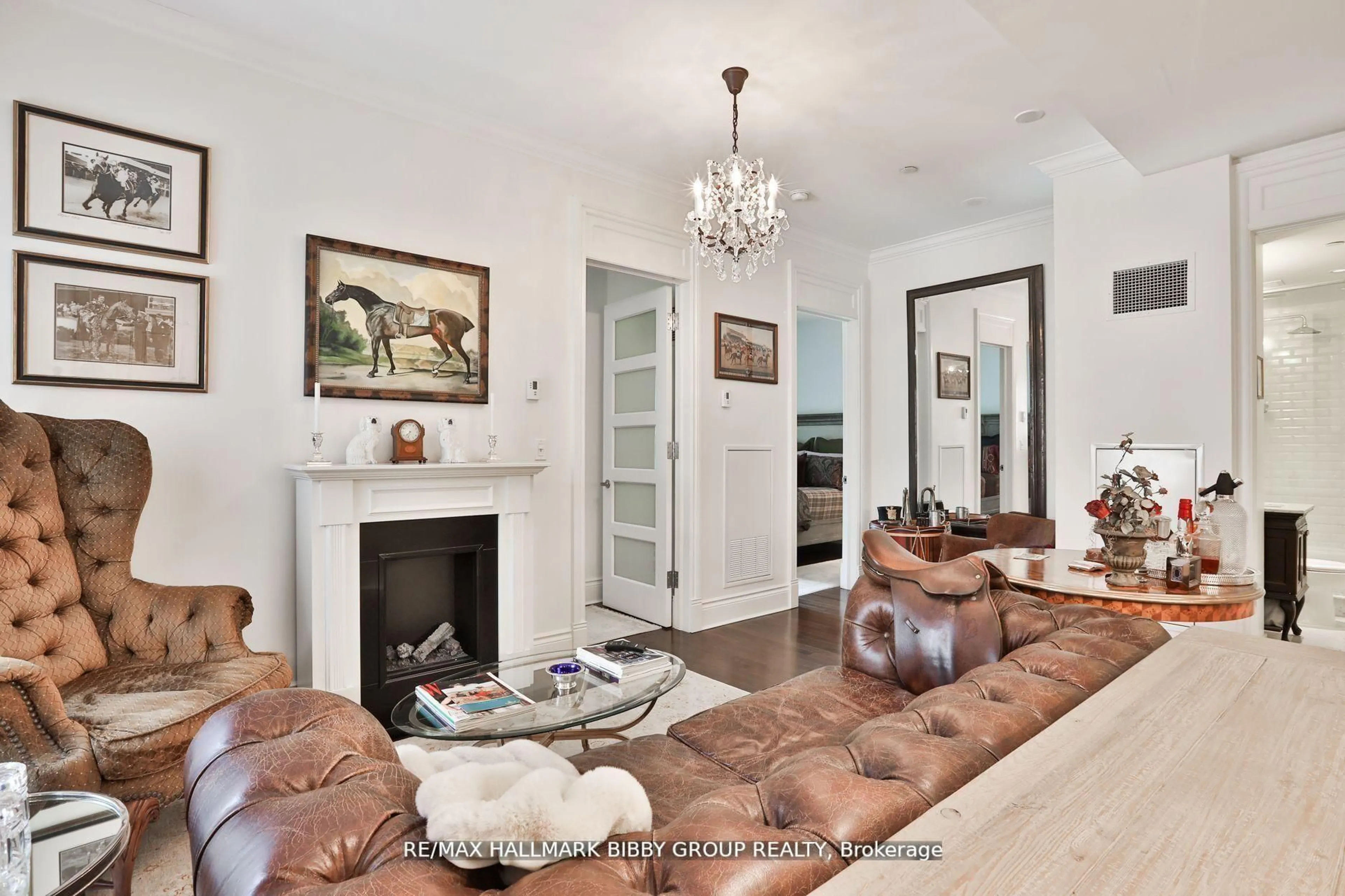 Living room with furniture, unknown for 22 Leader Lane #520, Toronto Ontario M5E 0B2