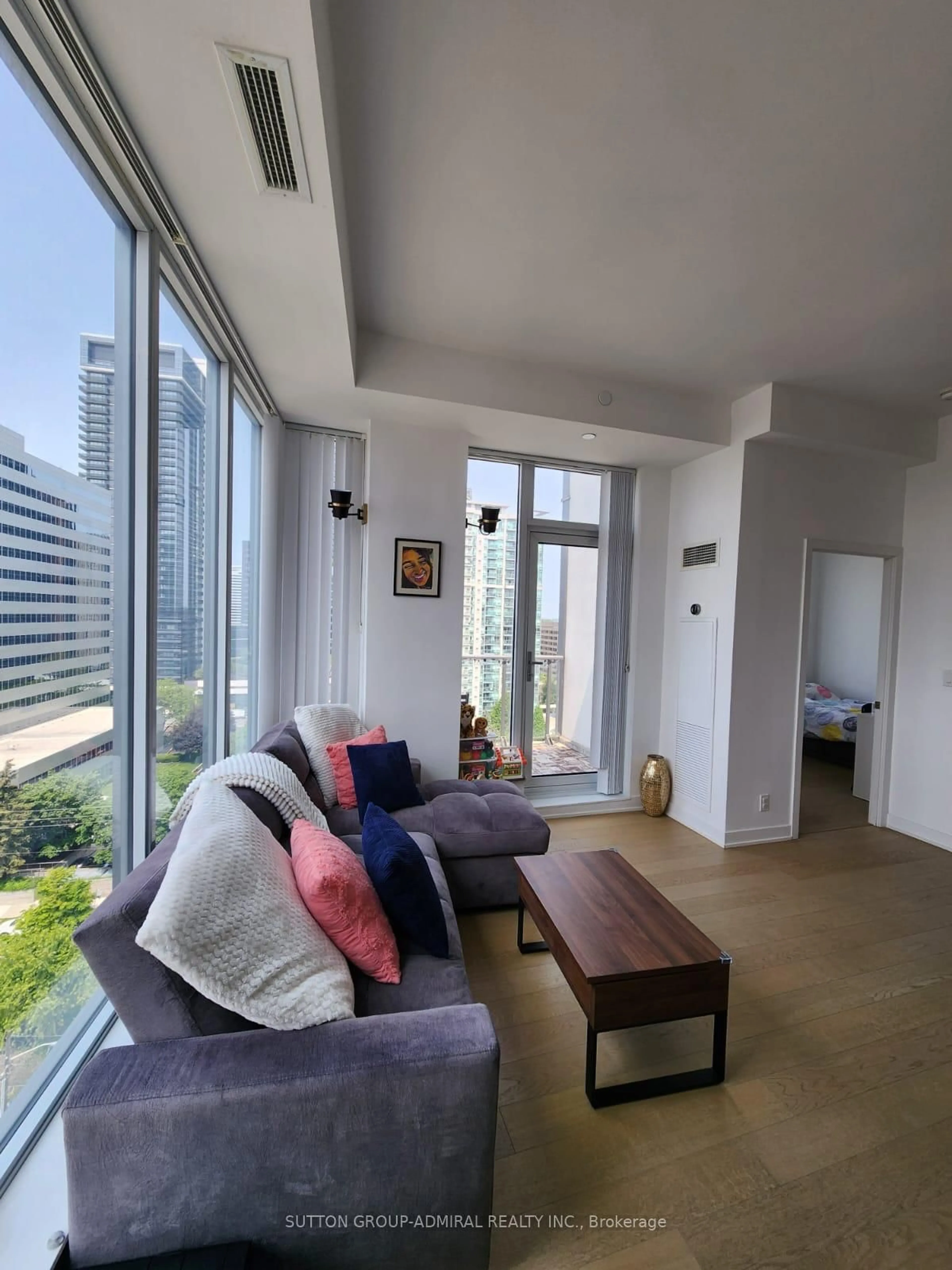 Living room with furniture, unknown for 28 Avondale Ave #1209, Toronto Ontario M2N 0K2