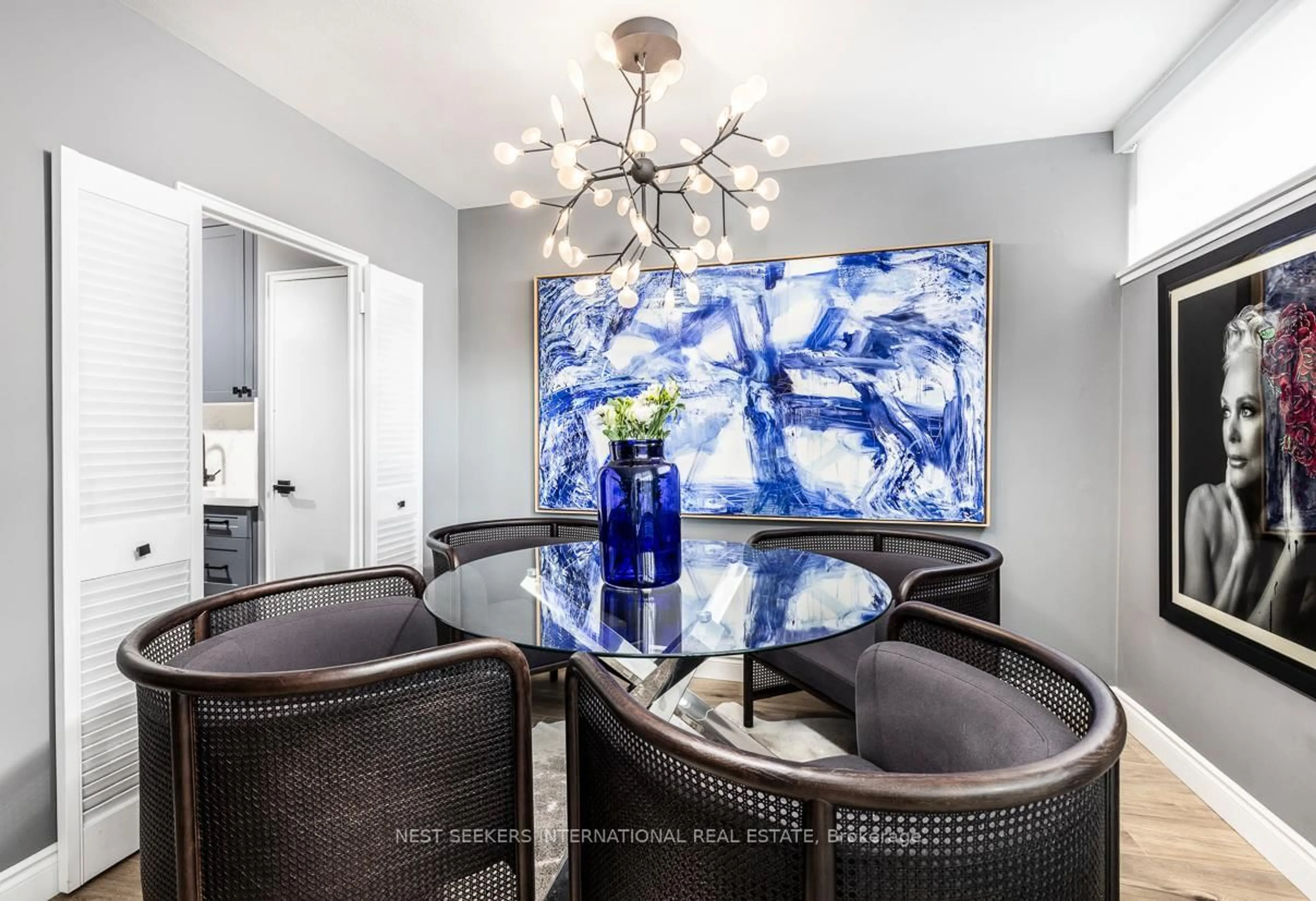 Dining room, ceramic/tile floor for 60 Montclair Ave #603, Toronto Ontario M5P 1P7