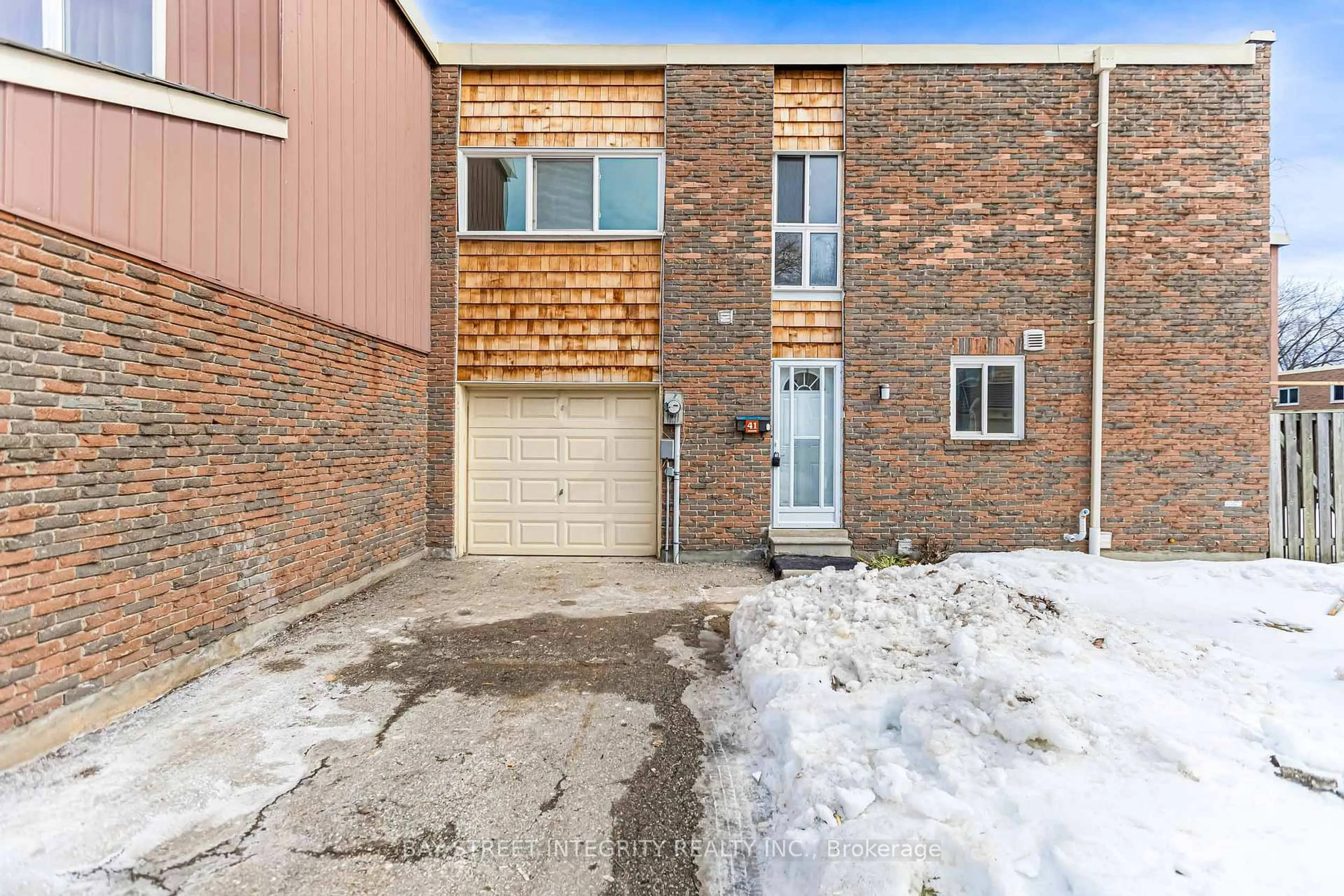 Home with brick exterior material, street for 41 Elsa Vine Way, Toronto Ontario M2J 4H8