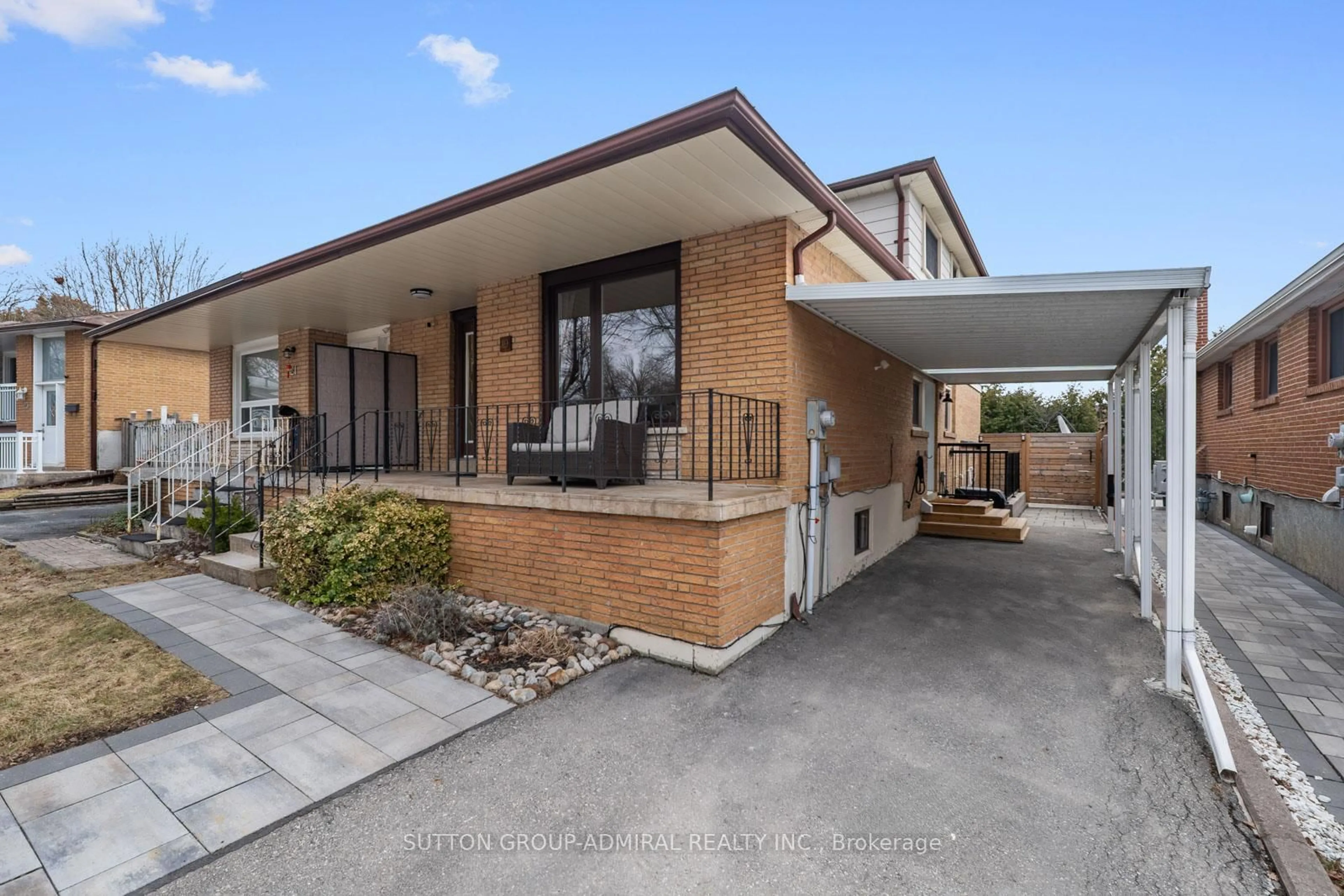 Home with brick exterior material, street for 19 Mentor Blvd, Toronto Ontario M2H 2M9