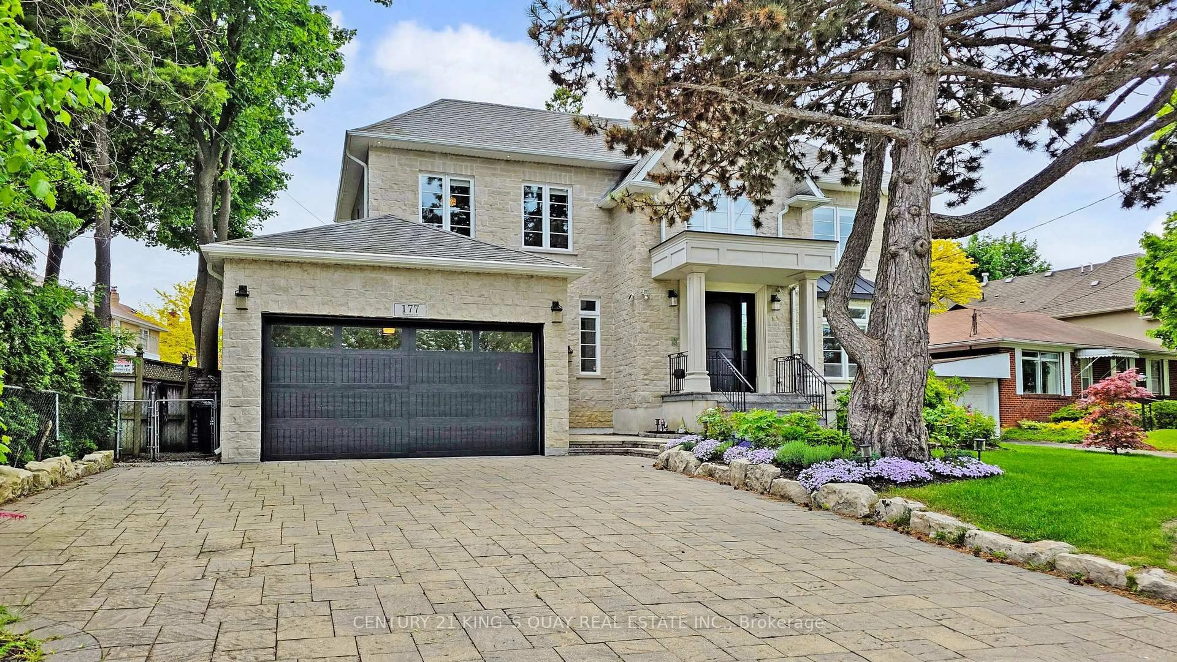 Home with brick exterior material, street for 177 Newton Dr, Toronto Ontario M2M 2N6