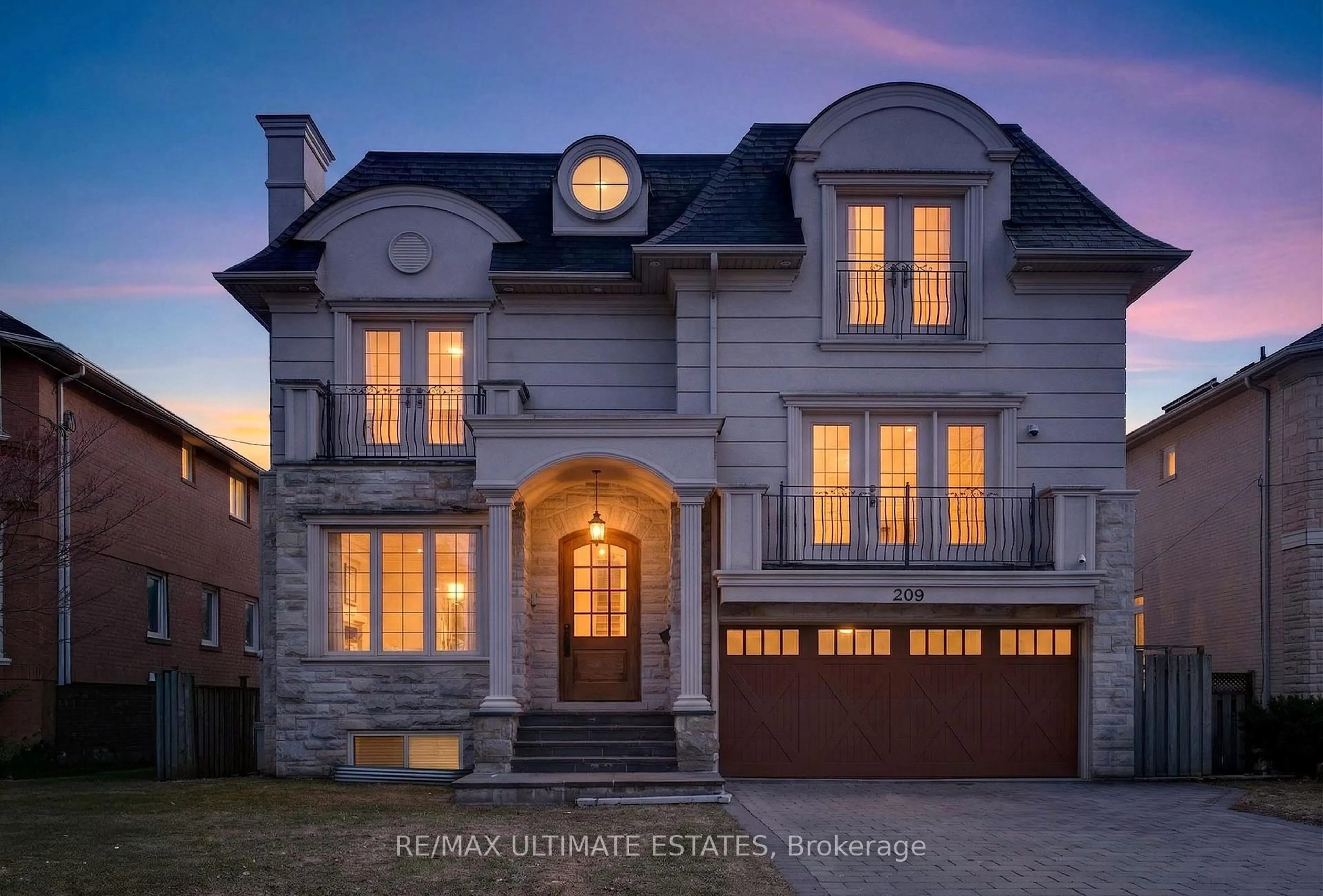 Home with brick exterior material, street for 209 Spring Garden Ave, Toronto Ontario M2N 3G7