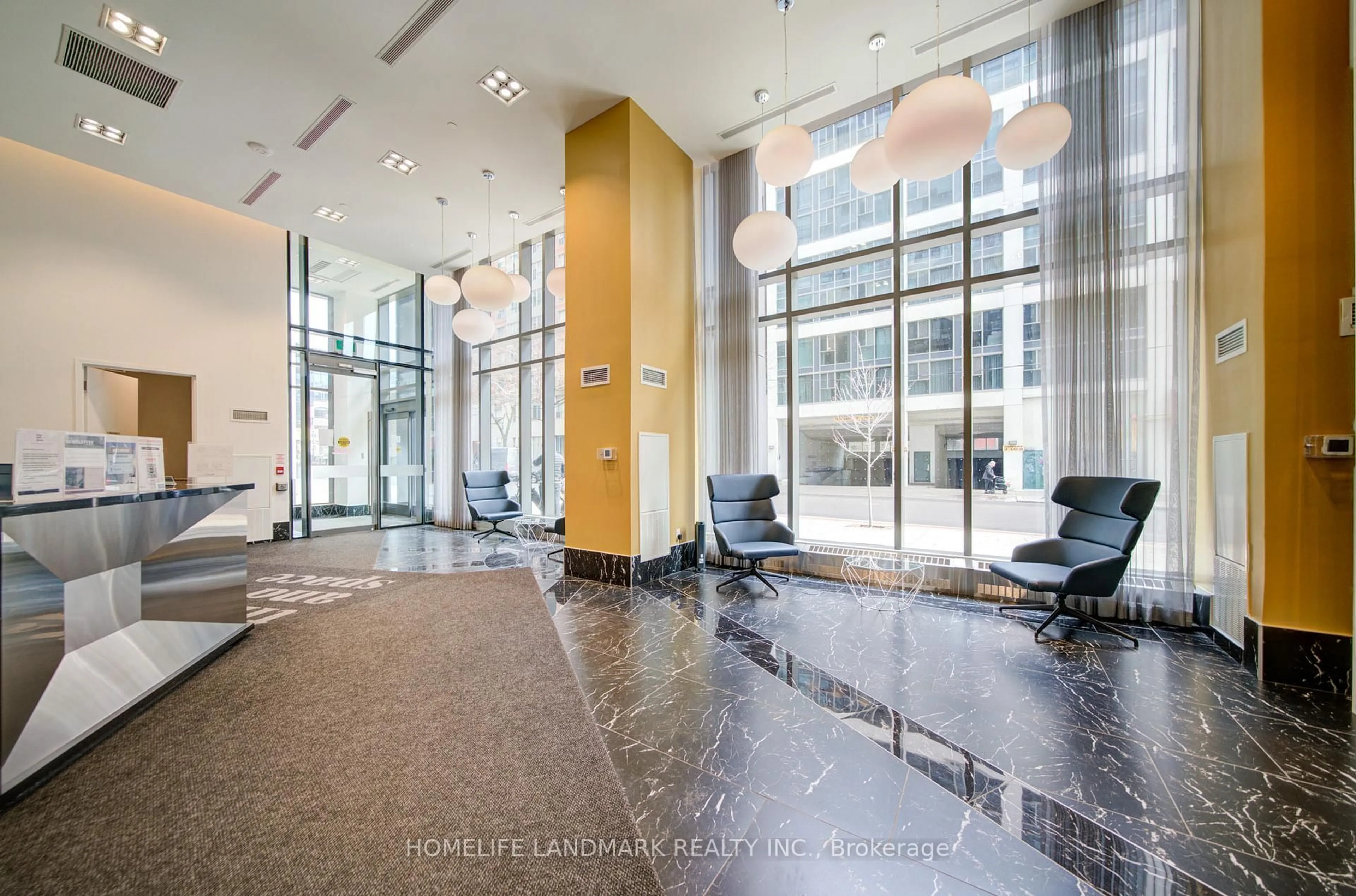 Lobby for 60 Princess St #1419, Toronto Ontario M5A 2C7