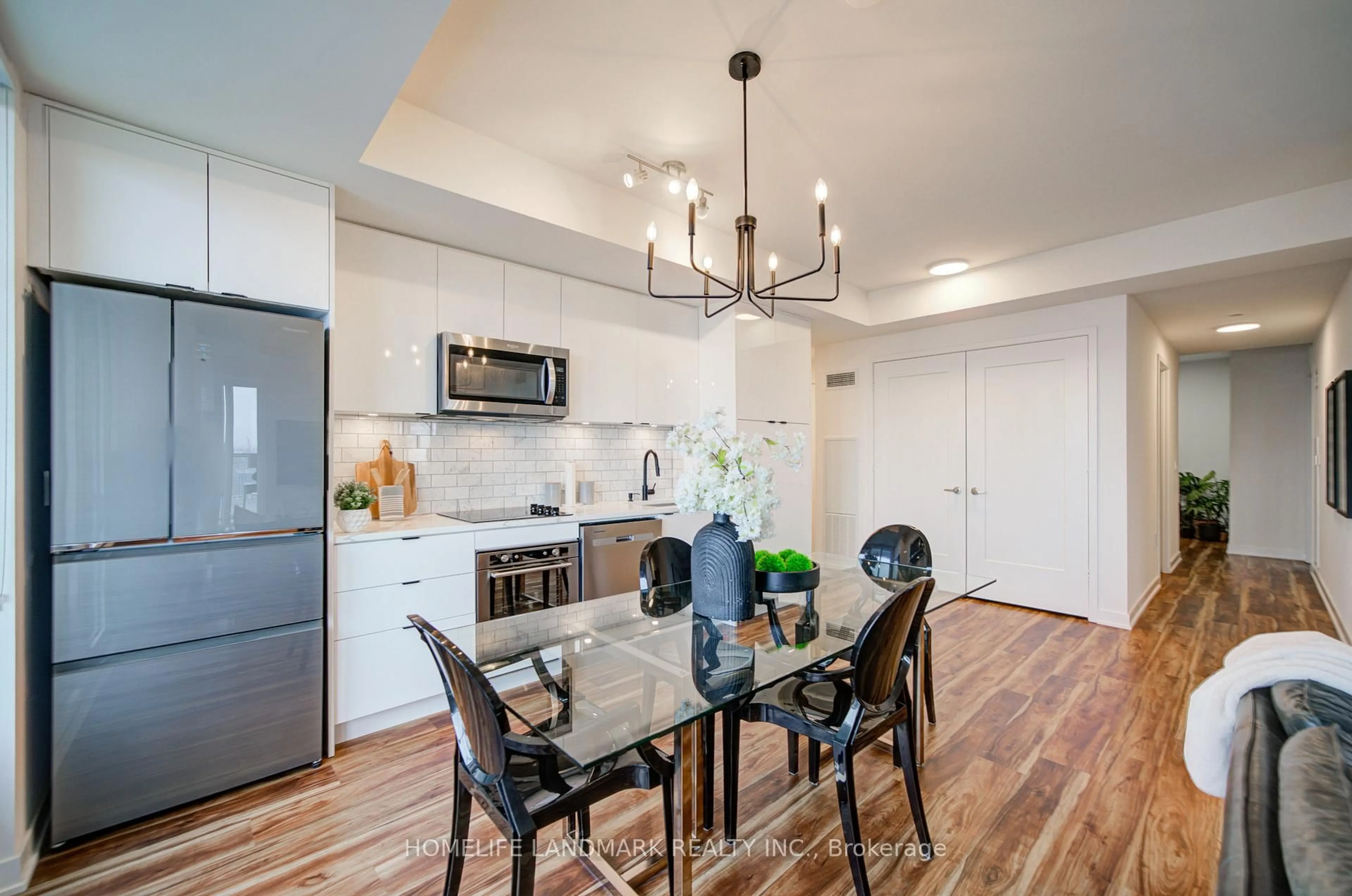 Open concept kitchen, unknown for 60 Princess St #1419, Toronto Ontario M5A 2C7