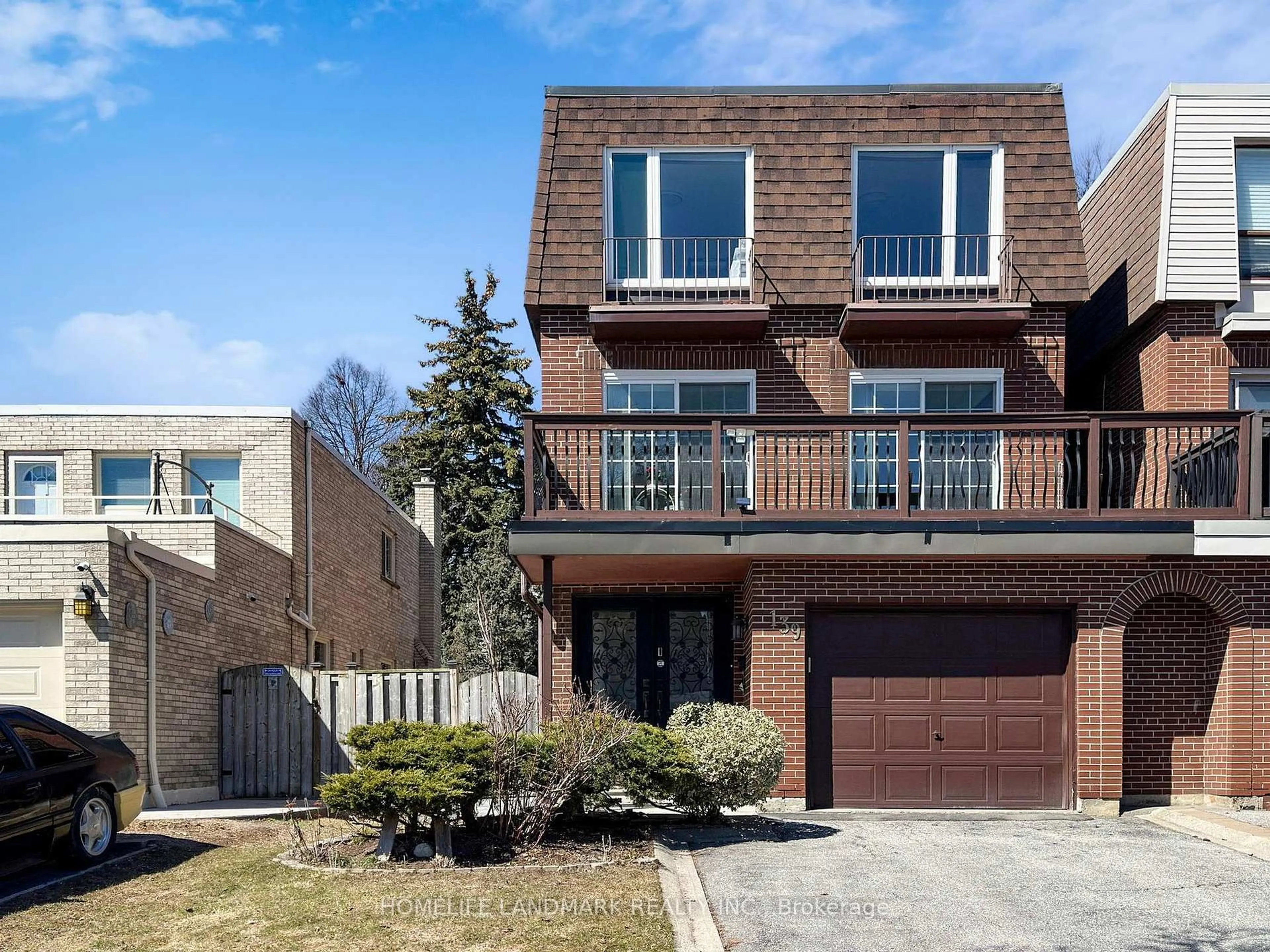 Home with brick exterior material, street for 139 Chipwood Cres, Toronto Ontario M2J 3X6
