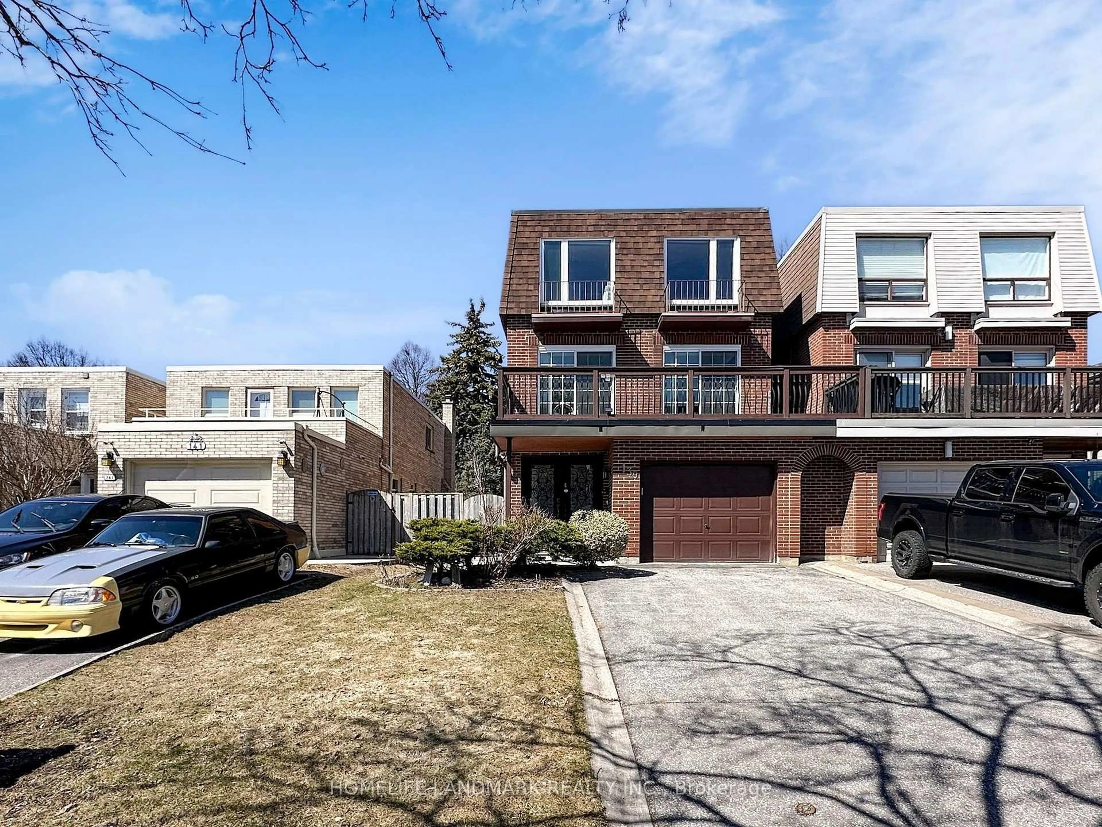 Home with brick exterior material, street for 139 Chipwood Cres, Toronto Ontario M2J 3X6