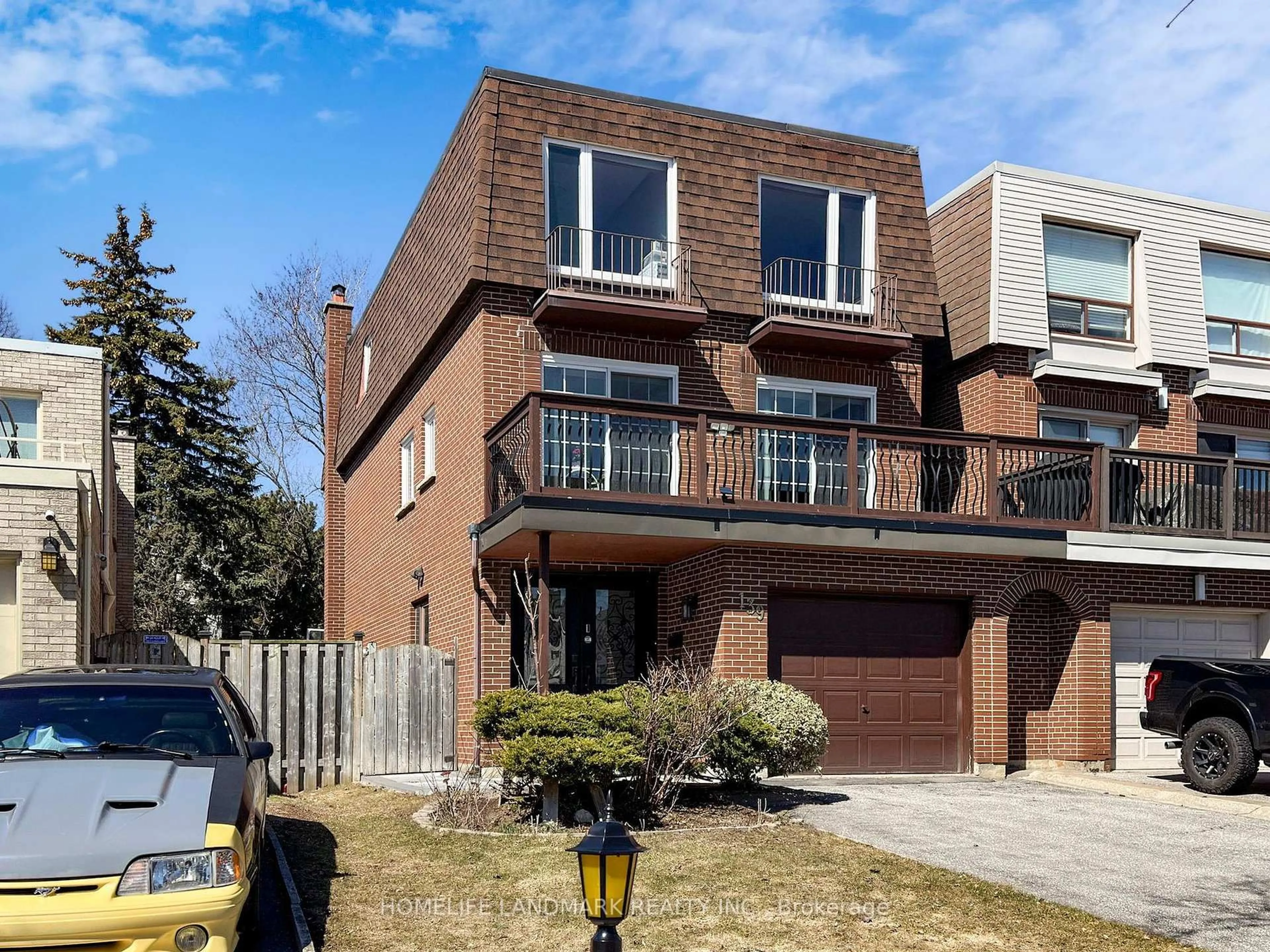 Home with brick exterior material, street for 139 Chipwood Cres, Toronto Ontario M2J 3X6