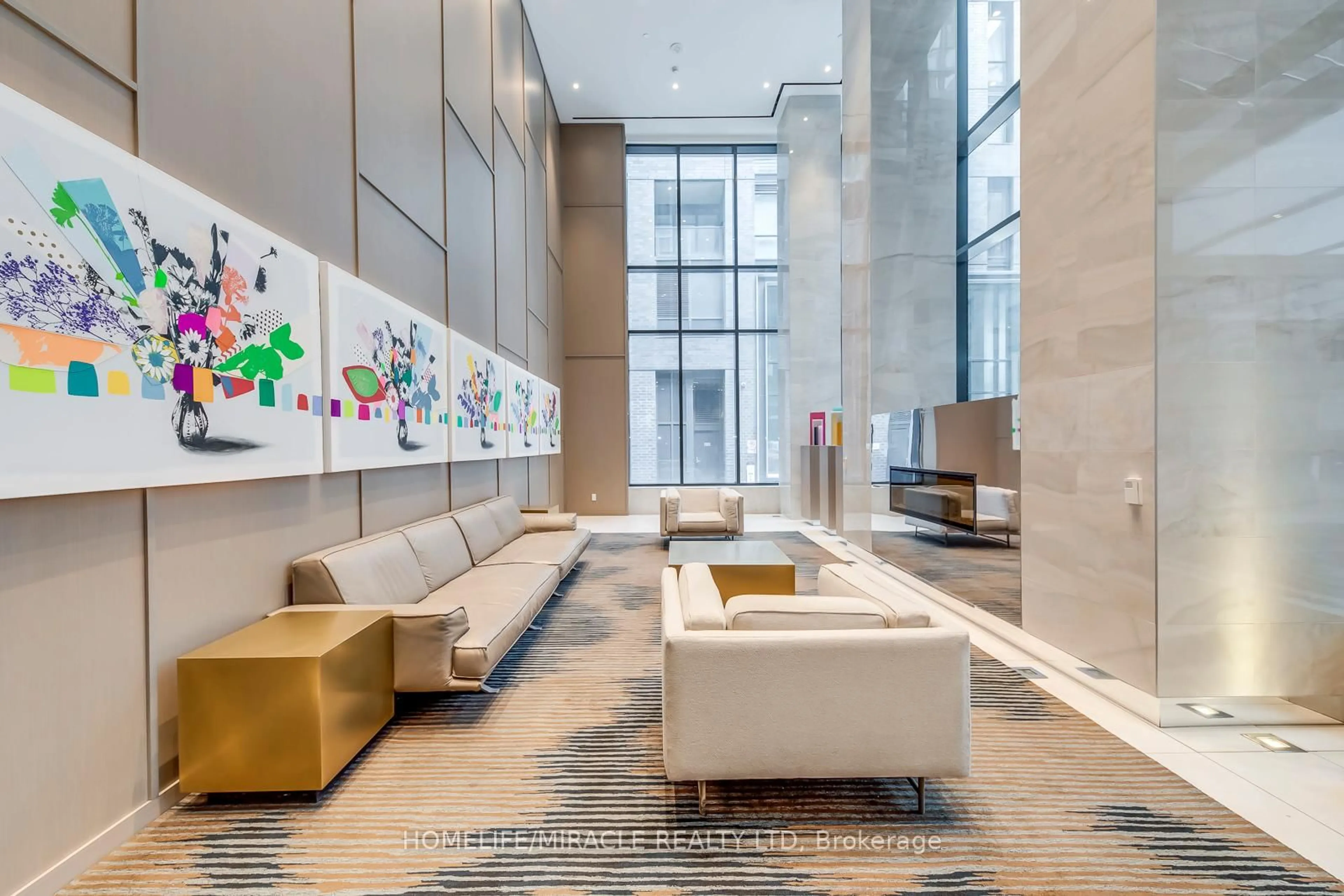 Lobby for 125 Blue Jays Way #3210, Toronto Ontario M5V 0N5