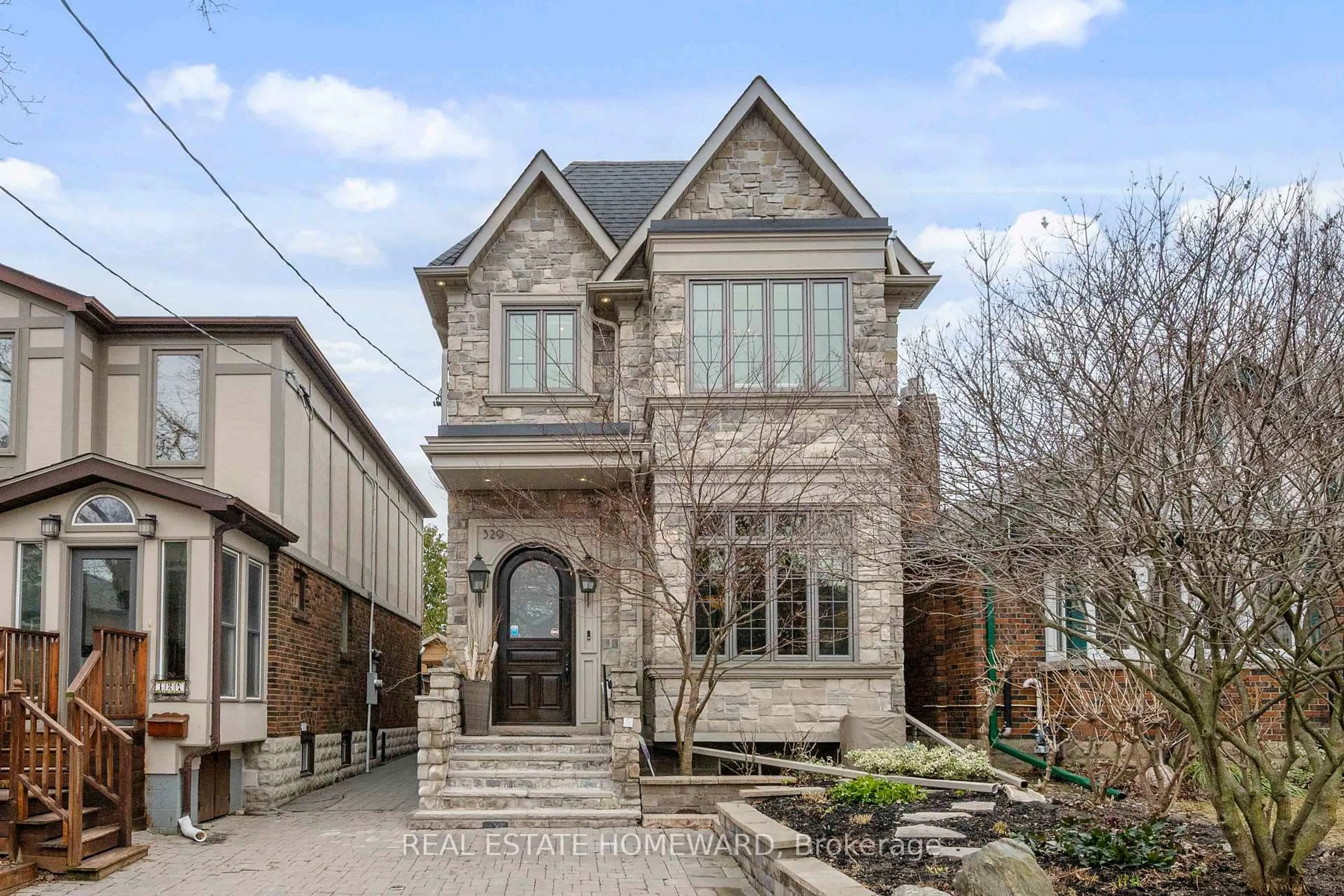Home with brick exterior material, street for 329 Cranbrooke Ave, Toronto Ontario M5M 1M9