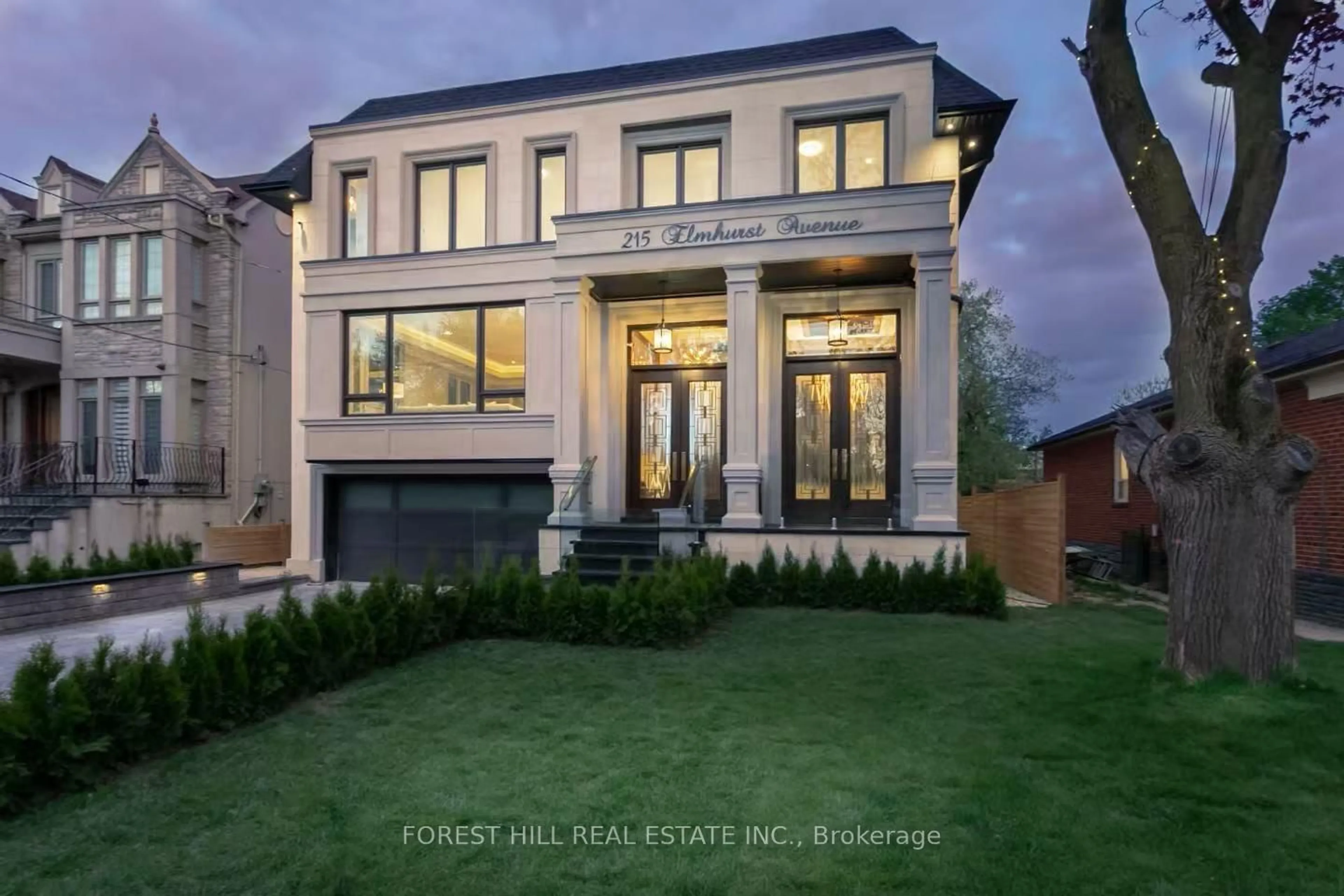 Home with brick exterior material, street for 215 Elmhurst Ave, Toronto Ontario M2N 1S2