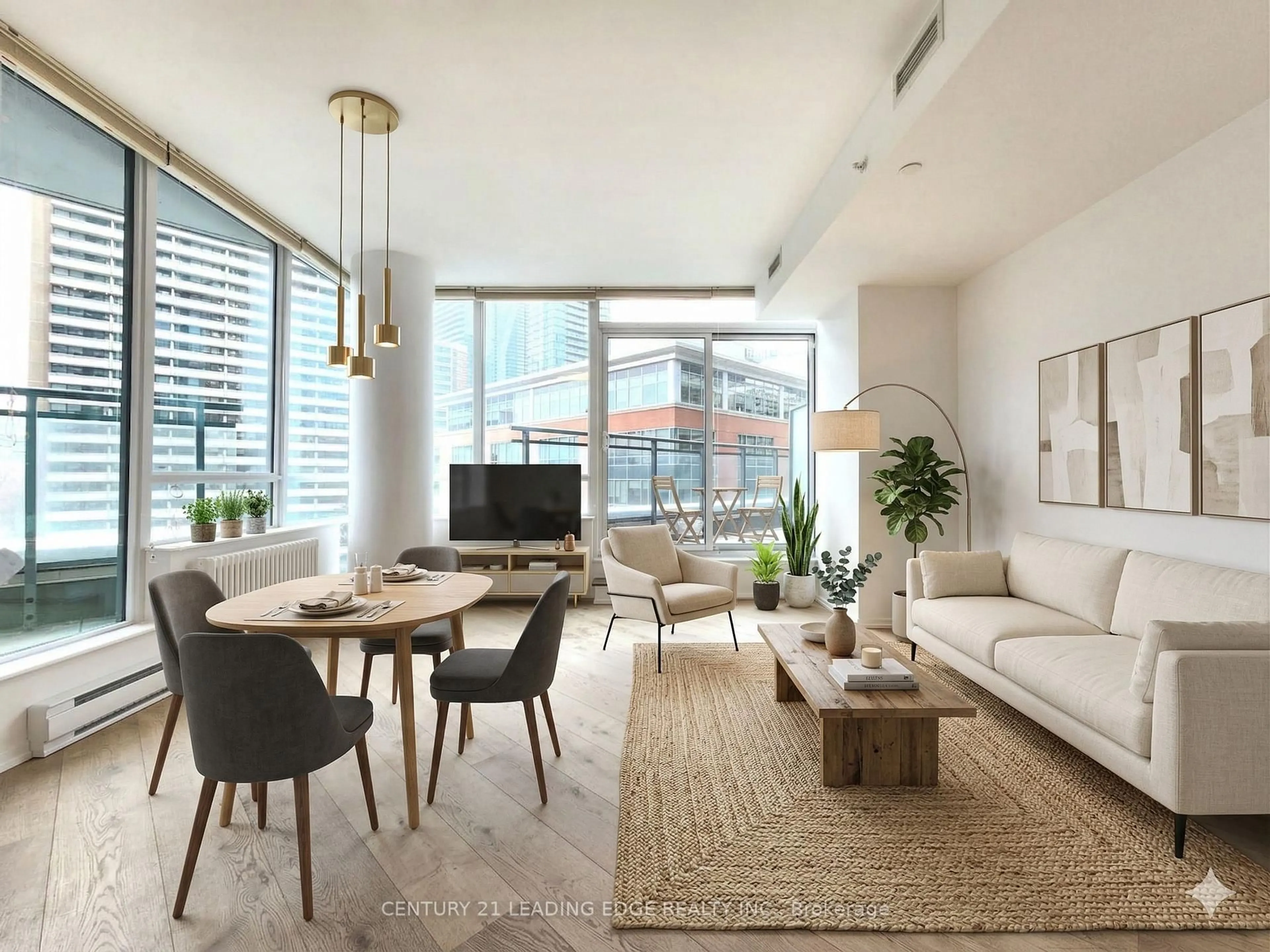 Living room with furniture, unknown for 45 Charles St #701, Toronto Ontario M4Y 1S2