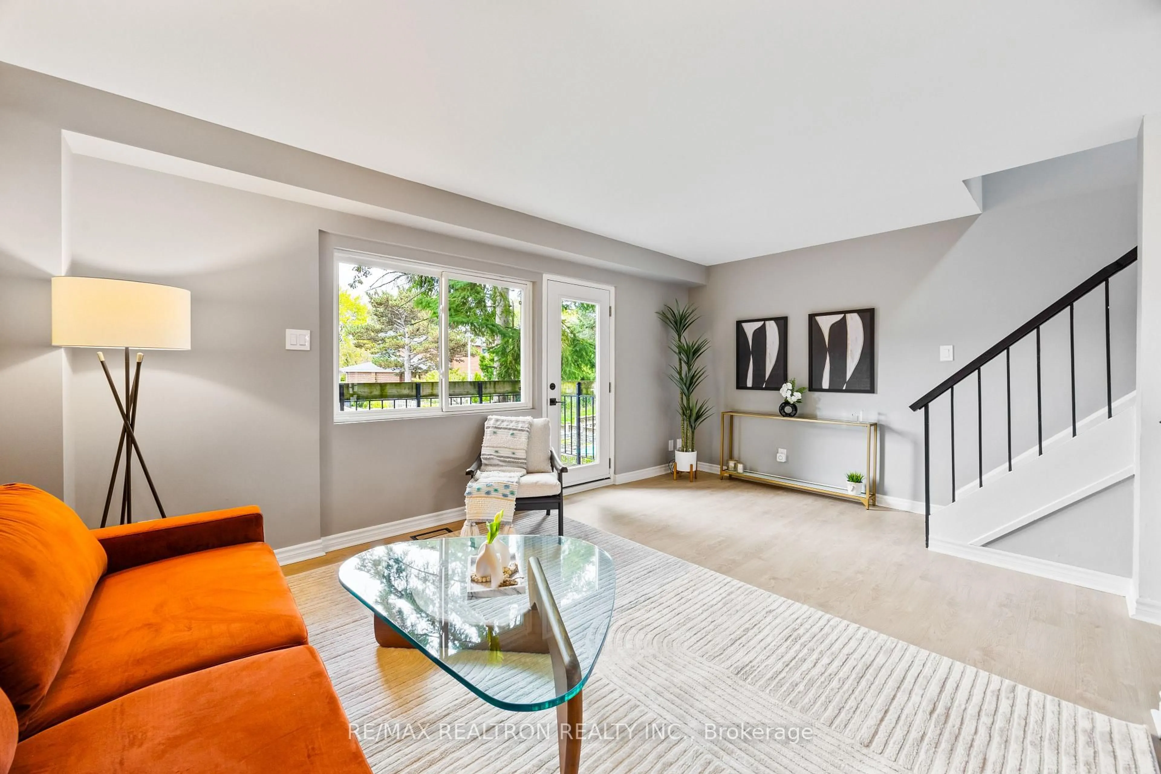 Living room with furniture, unknown for 65 Godstone Rd #114, Toronto Ontario M2J 3C8