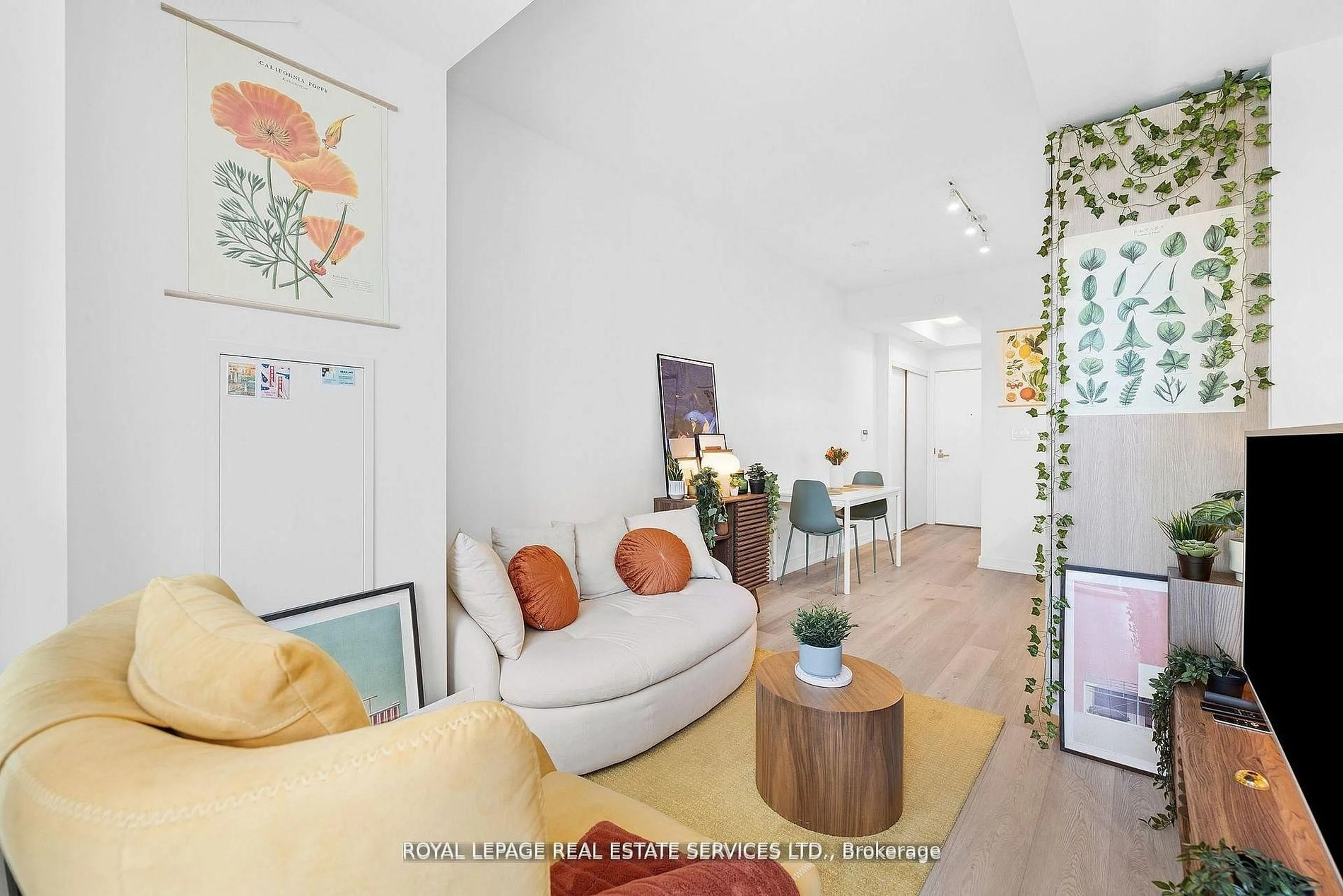 Living room with furniture, unknown for 50 Ordnance St #1603, Toronto Ontario M6K 0C9