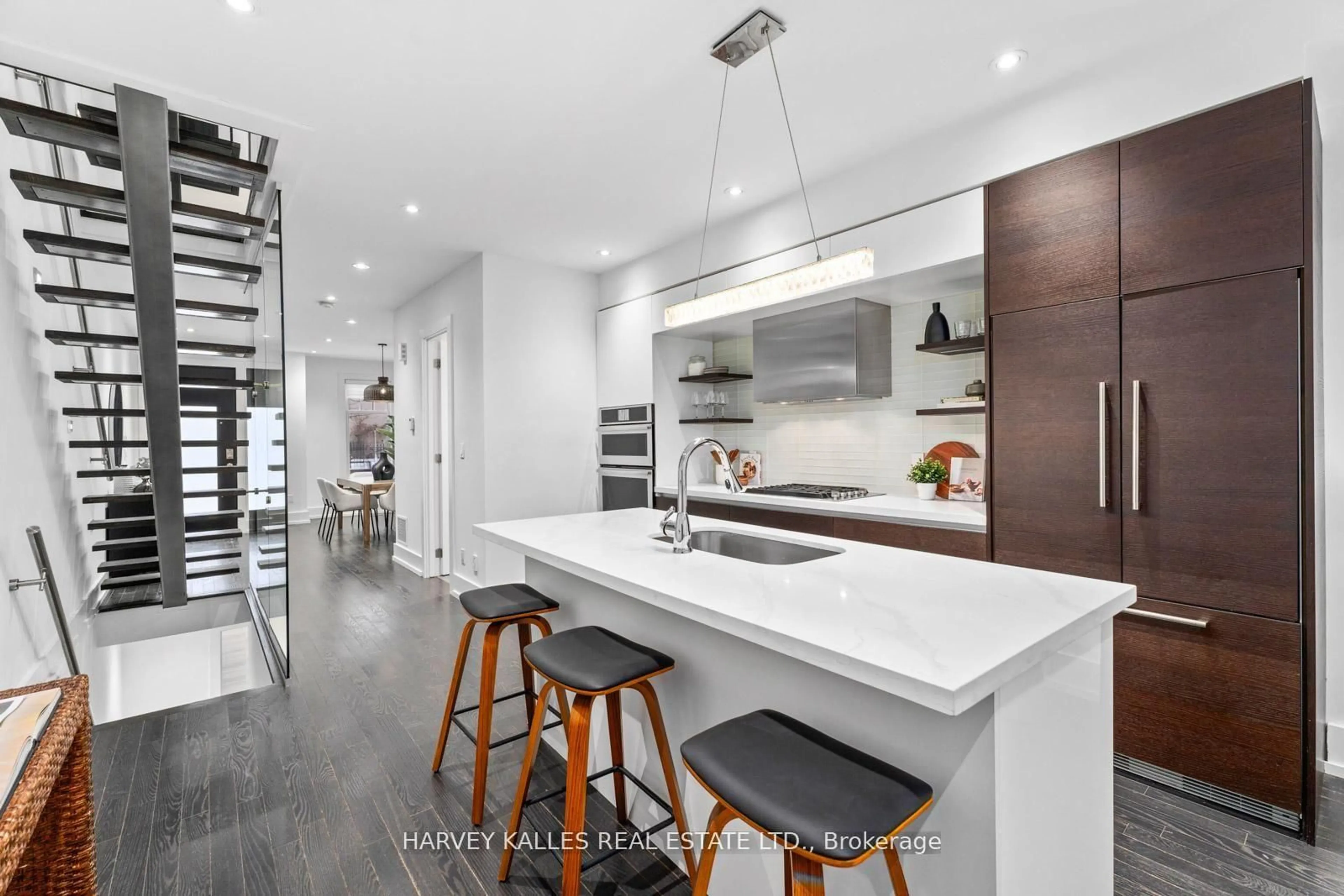 Contemporary kitchen, unknown for 5A Sylvan Ave, Toronto Ontario M6H 1G2