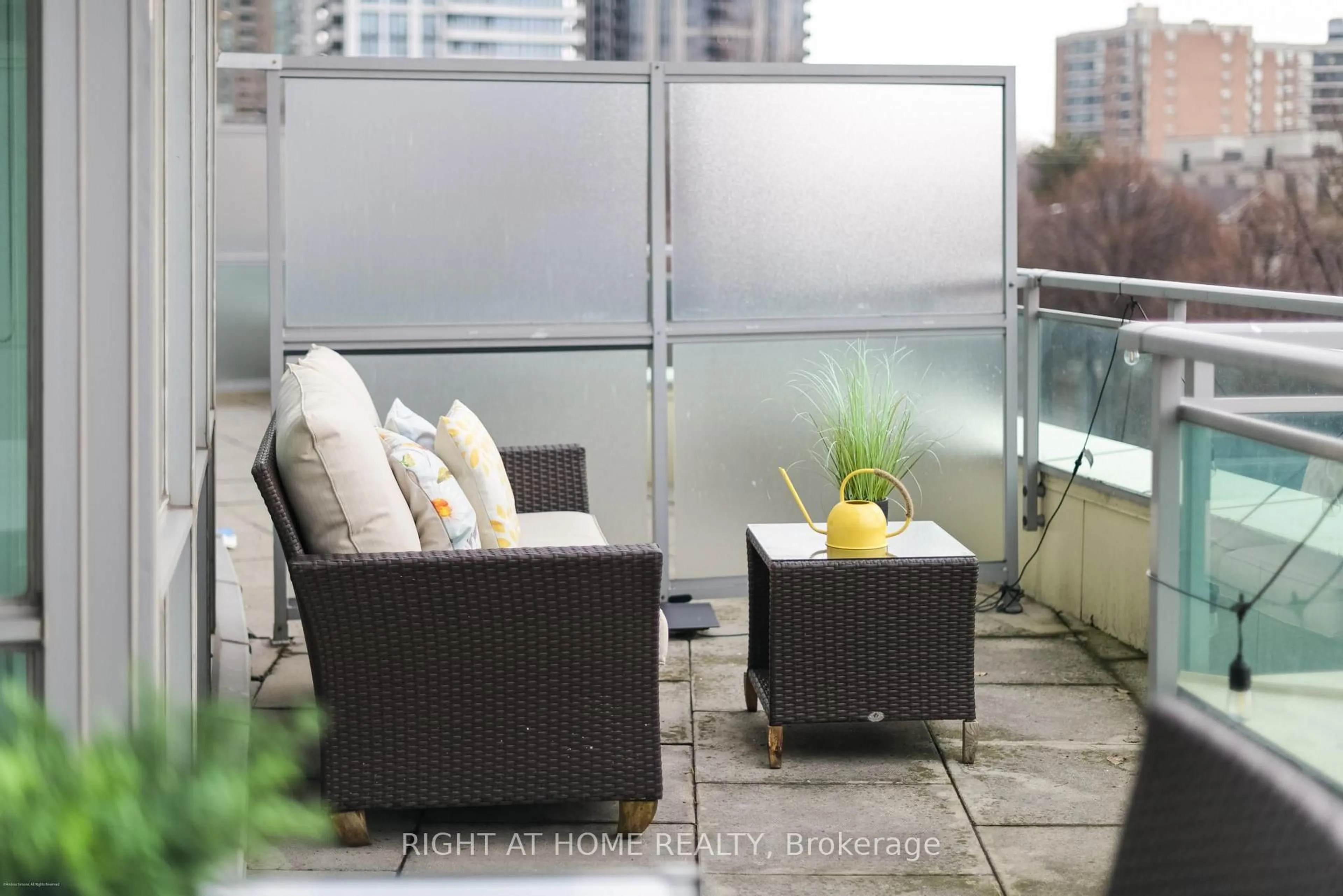 Patio, water/lake/river/ocean view for 60 Byng Ave #308, Toronto Ontario M2N 7K3