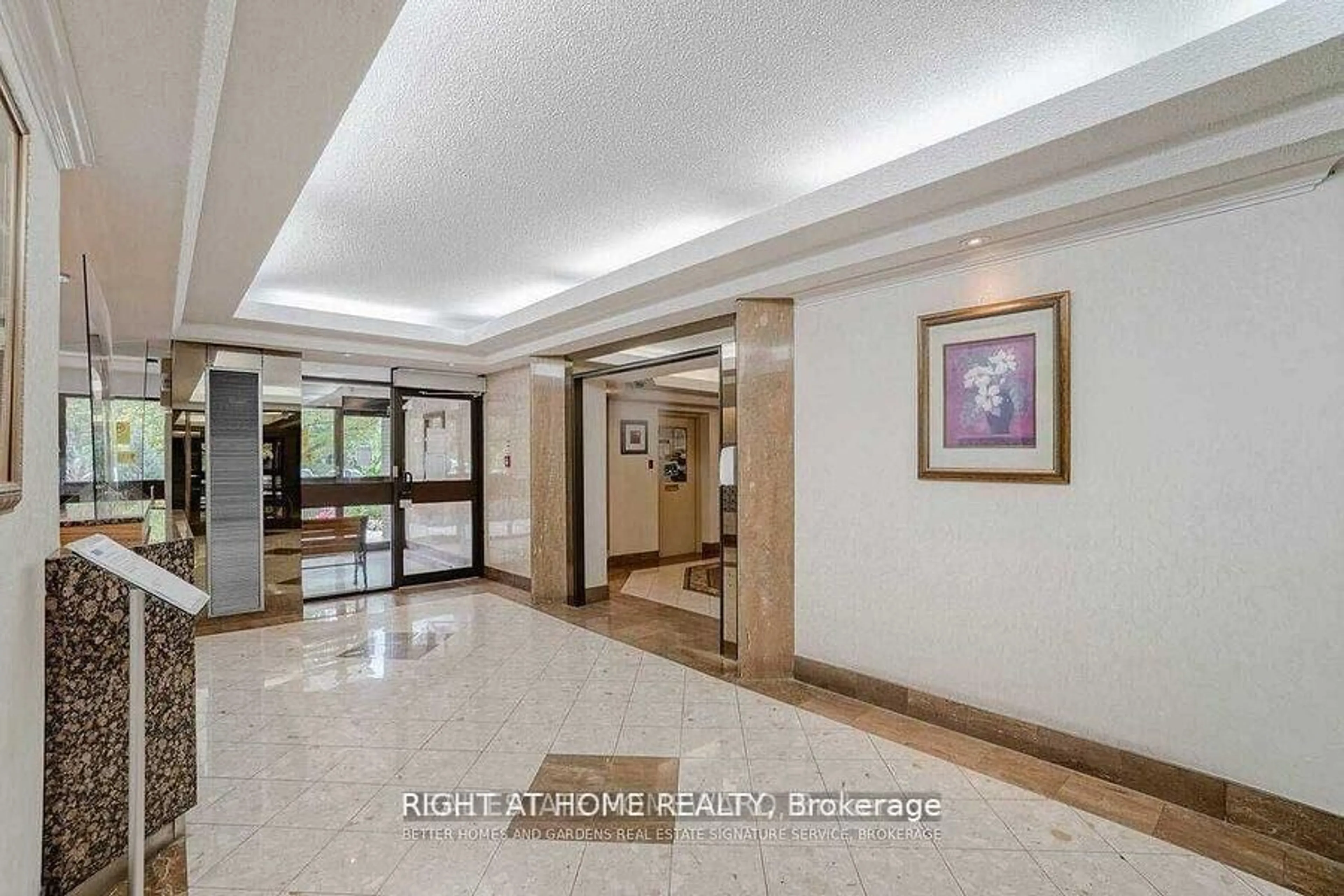 Lobby for 100 Antibes Dr #705, Toronto Ontario M2R 3N1