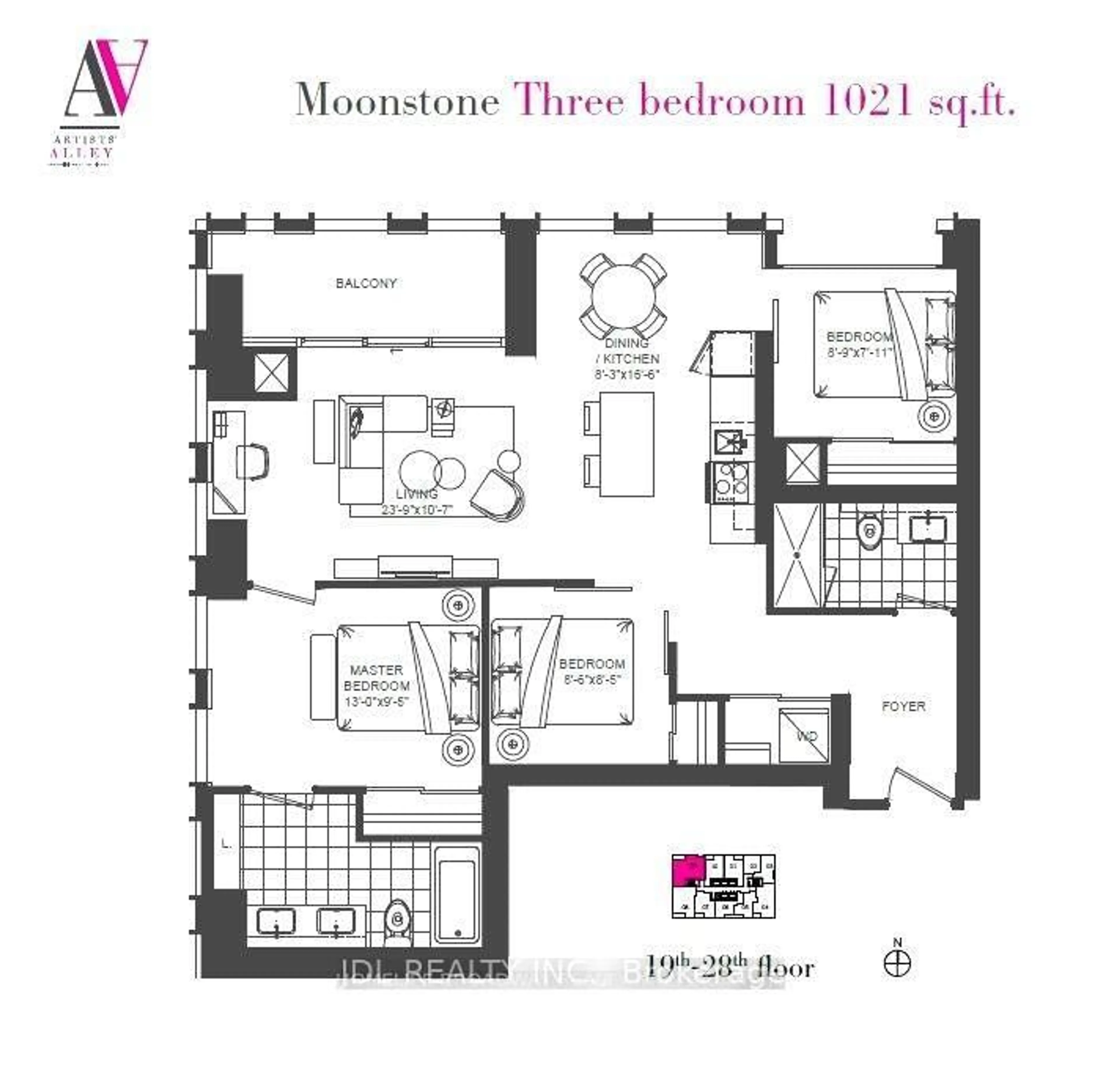 Floor plan for 238 Simcoe St #3709, Toronto Ontario M5T 0E2