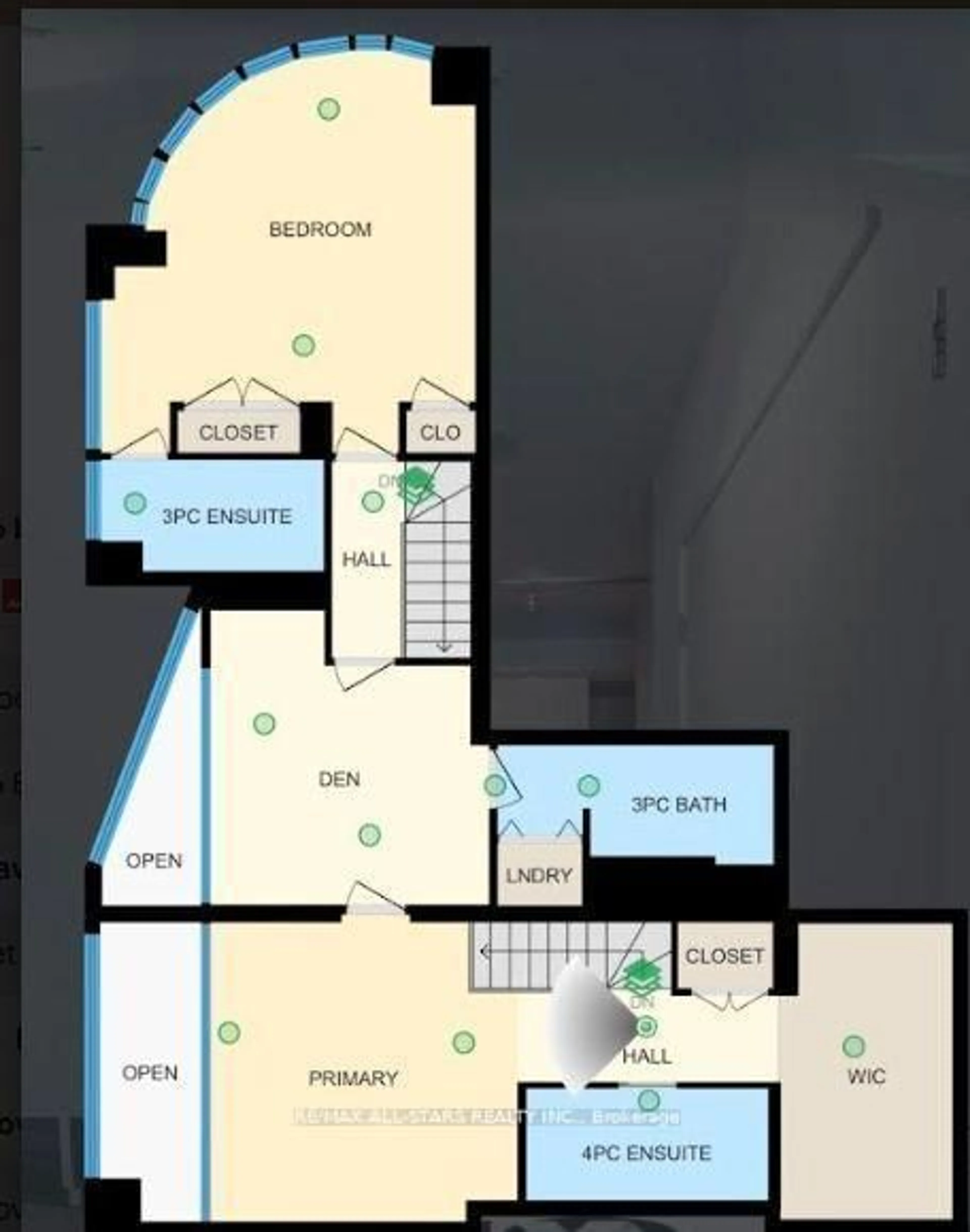 Floor plan for 36 Blue Jays Way #711 & 712, Toronto Ontario M5V 3T3