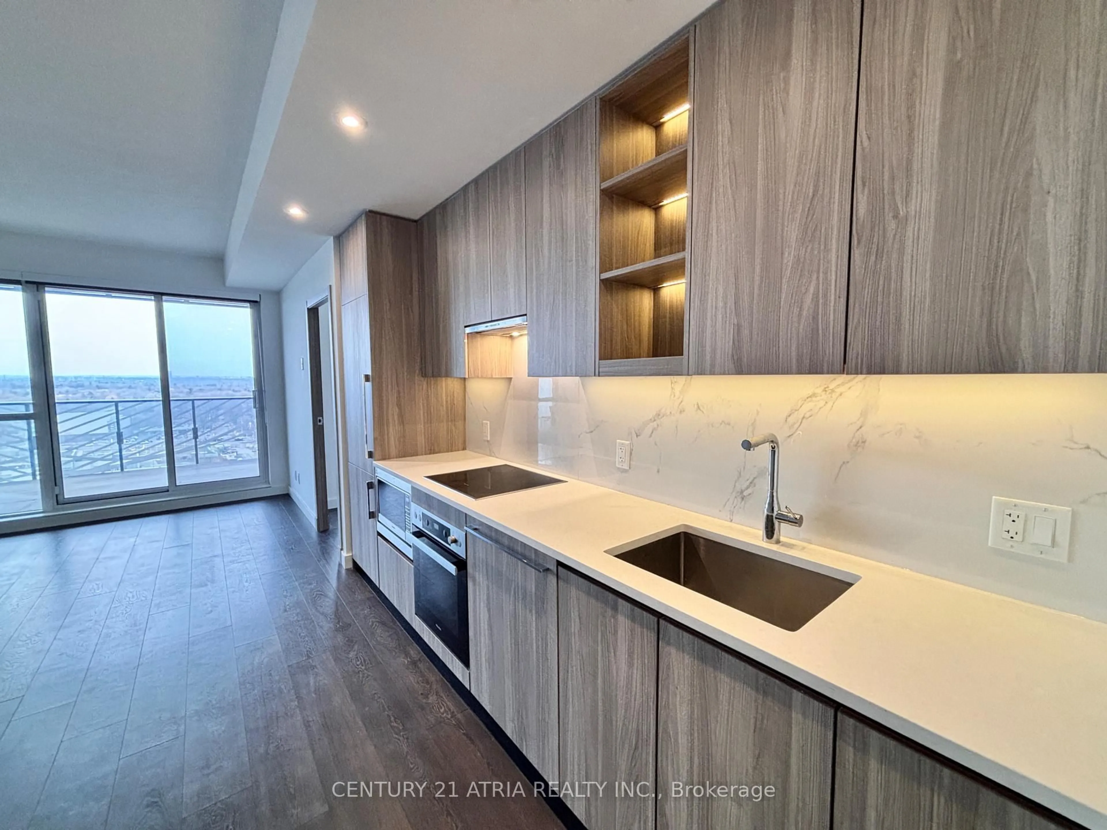 Open concept kitchen, unknown for 27 Mcmahon Dr #1211, Toronto Ontario M2K 0J2
