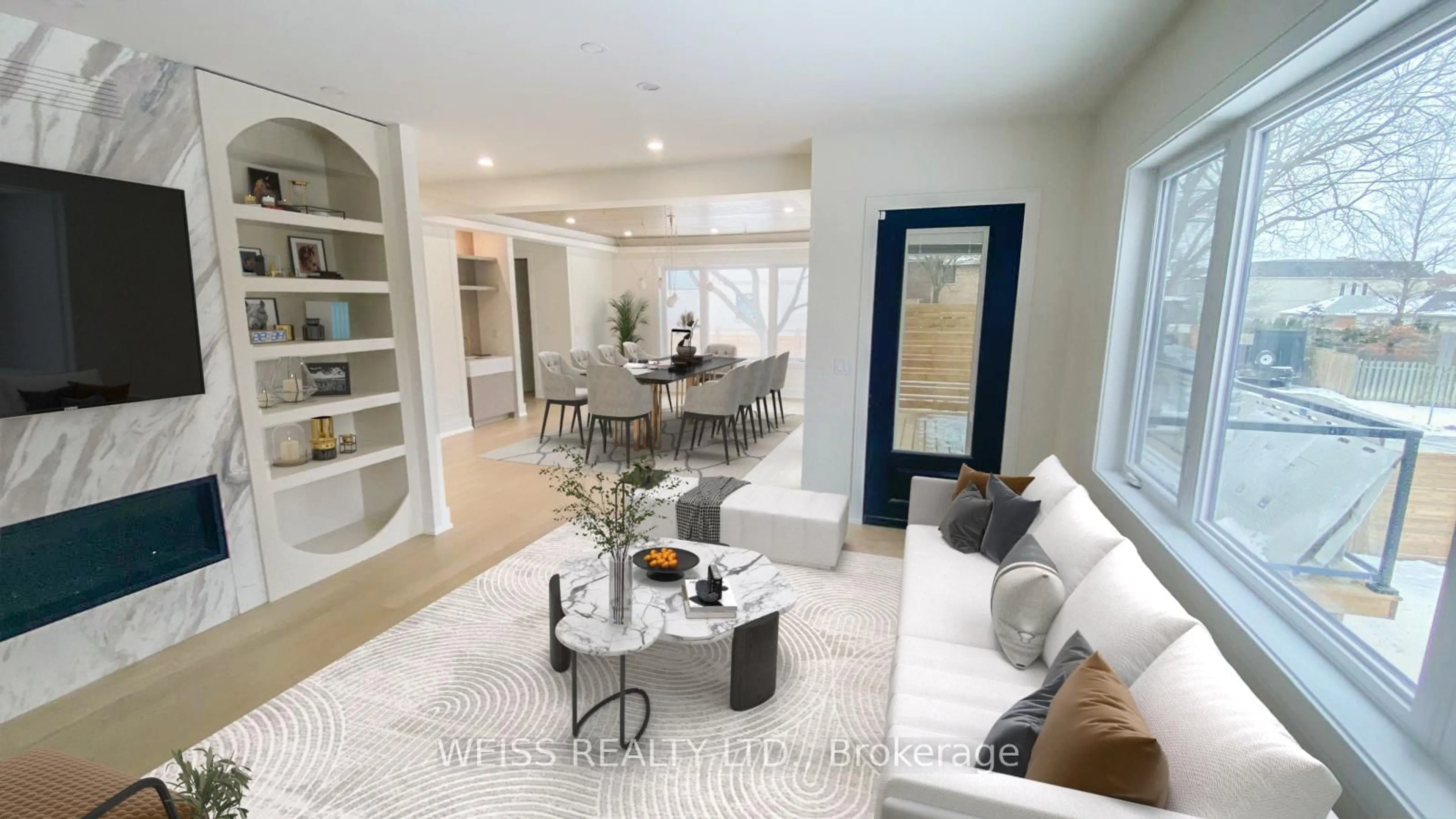 Living room with furniture, unknown for 137 Bannockburn Ave, Toronto Ontario M5M 2N4