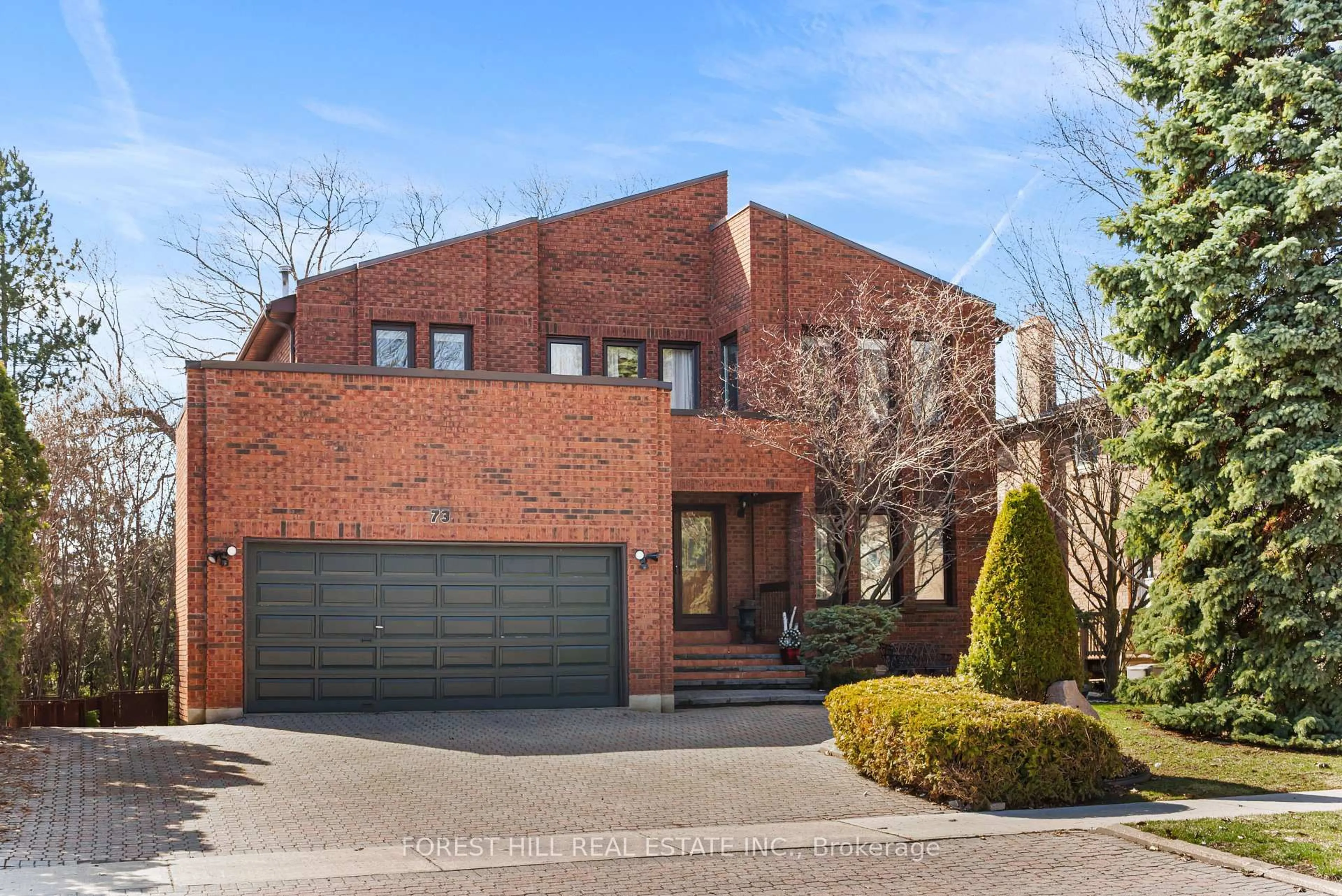 Home with brick exterior material, street for 73 Garnier Crt, Toronto Ontario M2M 4C8