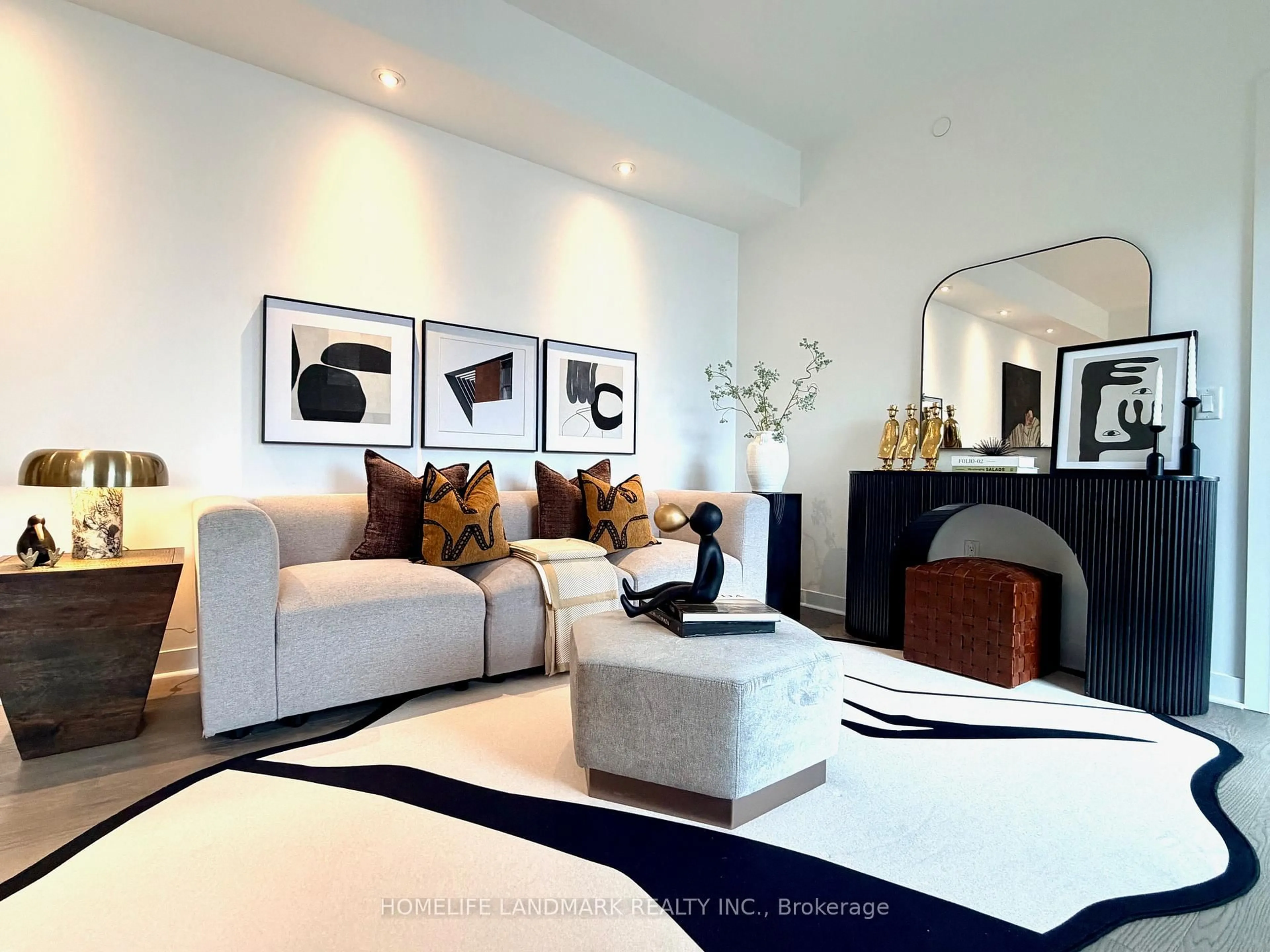 Living room with furniture, unknown for 501 Adelaide St #1101, Toronto Ontario M5V 1T4