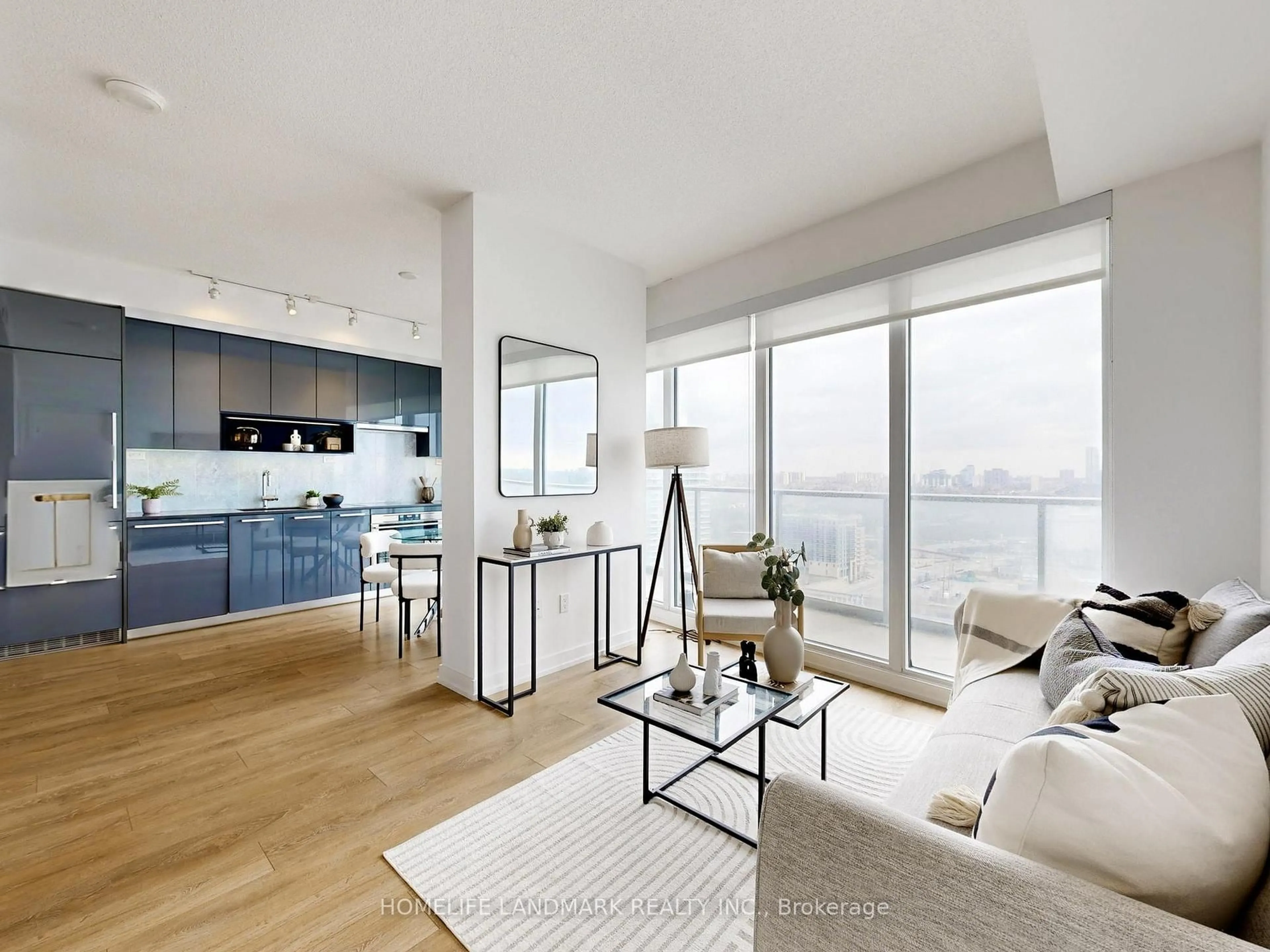 Living room with furniture, unknown for 117 Mcmahon Dr #2011, Toronto Ontario M2K 0E4