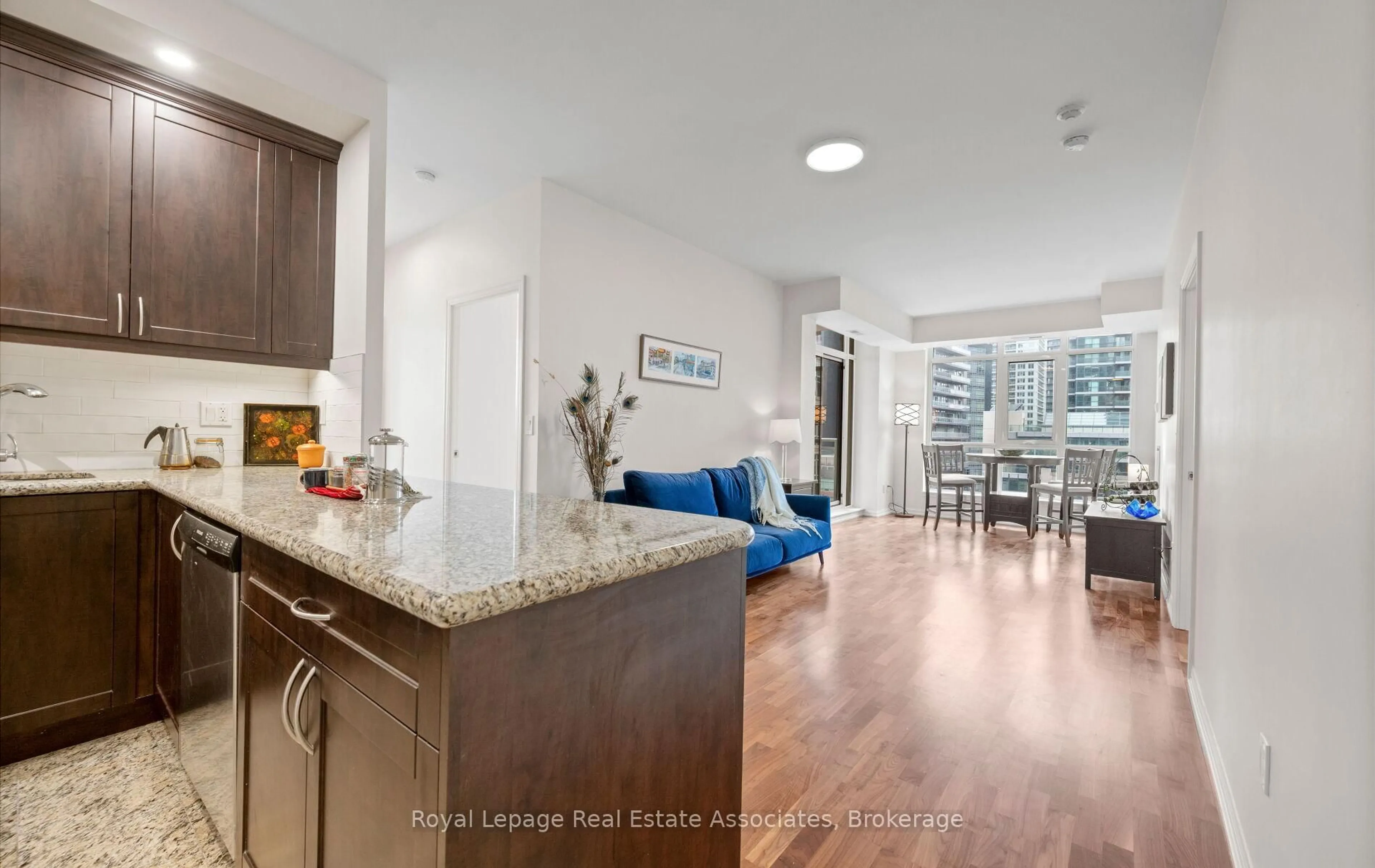 Open concept kitchen, unknown for 21 Grand Magazine St #908, Toronto Ontario M5V 1B5