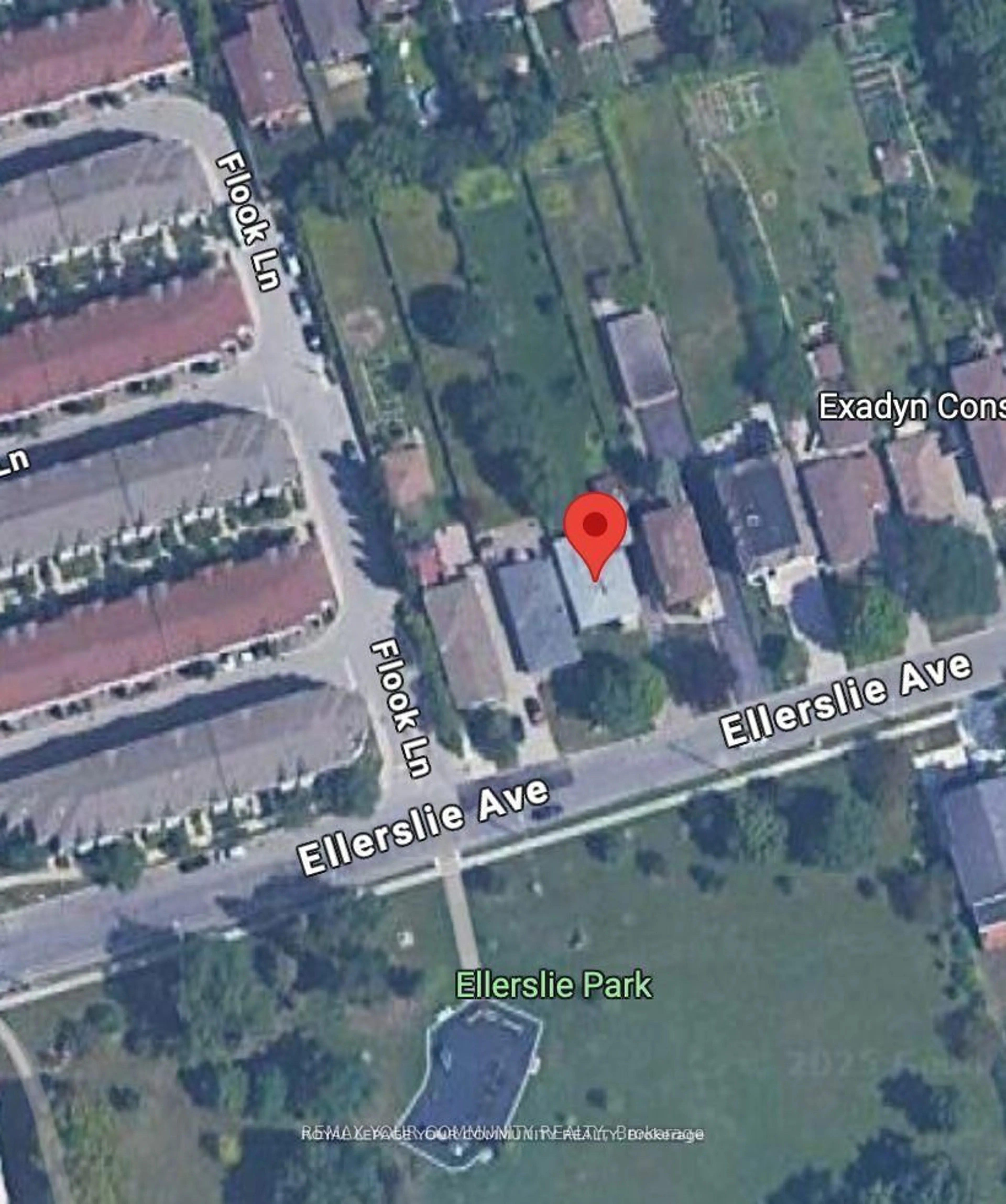 Picture of a map for 480 Ellerslie Ave, Toronto Ontario M2R 1C4