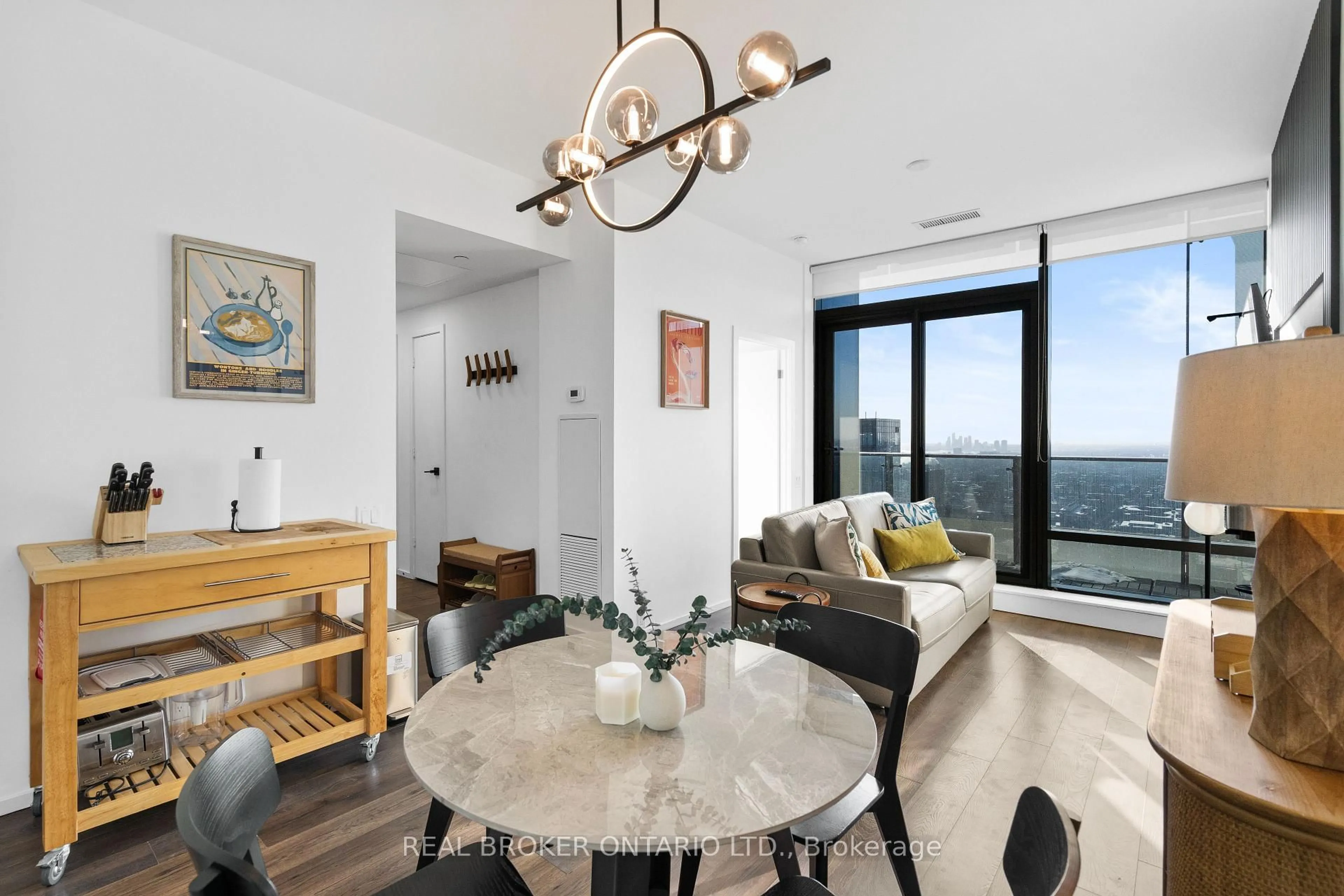 Living room with furniture, unknown for 5 St Joseph St #4406, Toronto Ontario M4Y 1J6