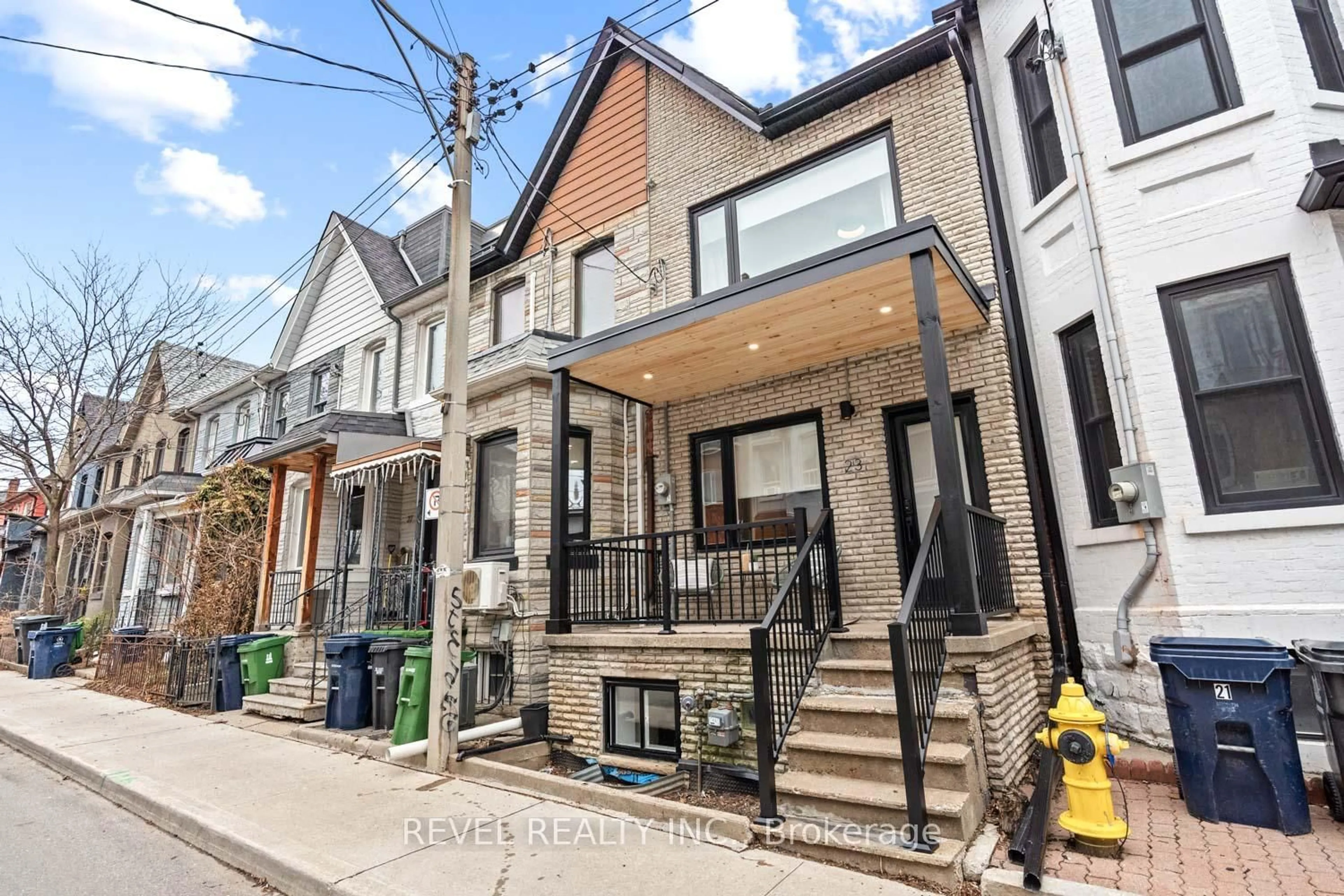Home with brick exterior material, street for 23 Manning Ave, Toronto Ontario M6J 2K3