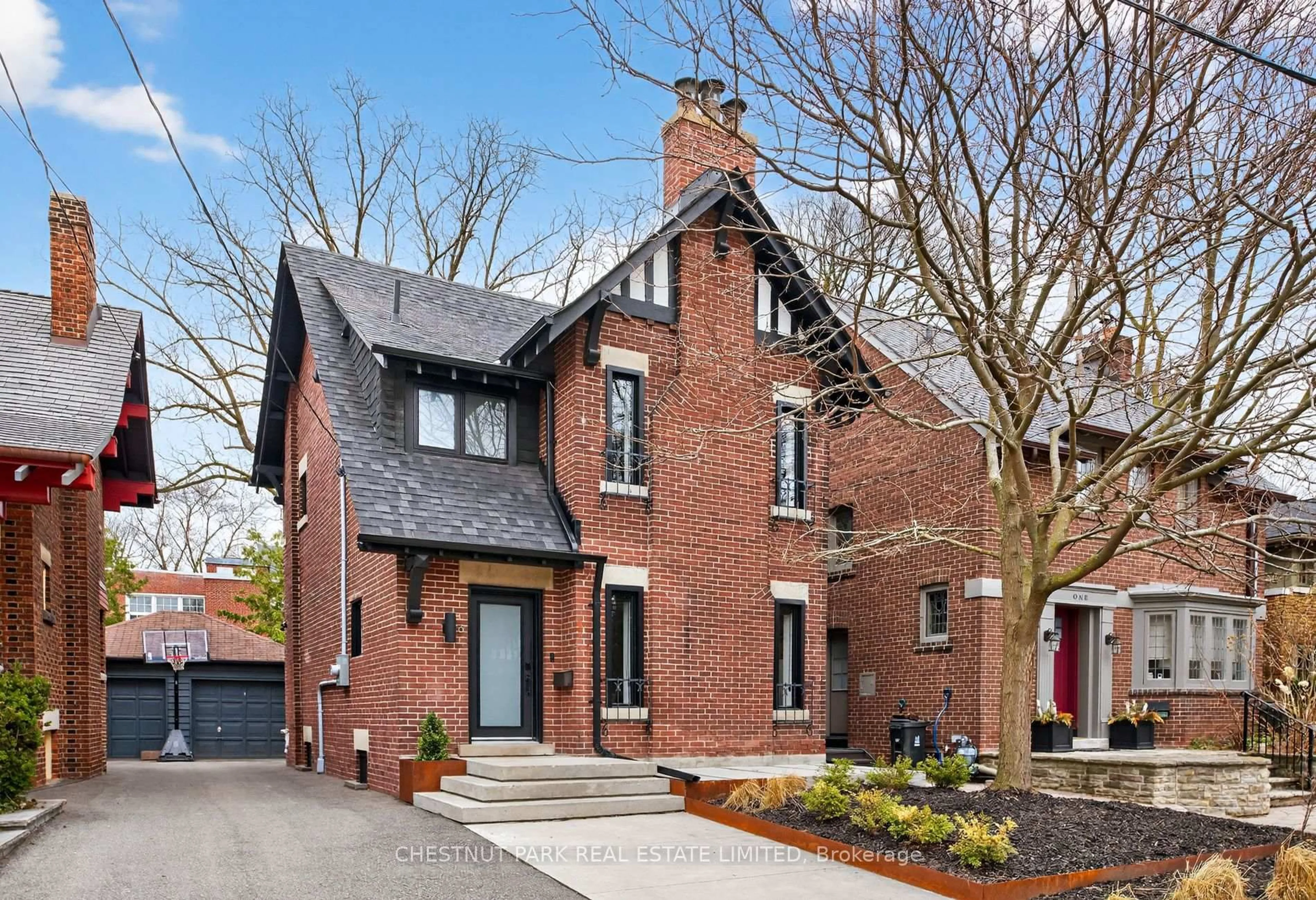 Home with brick exterior material, street for 3 St Hilda's Ave, Toronto Ontario M4N 2P3