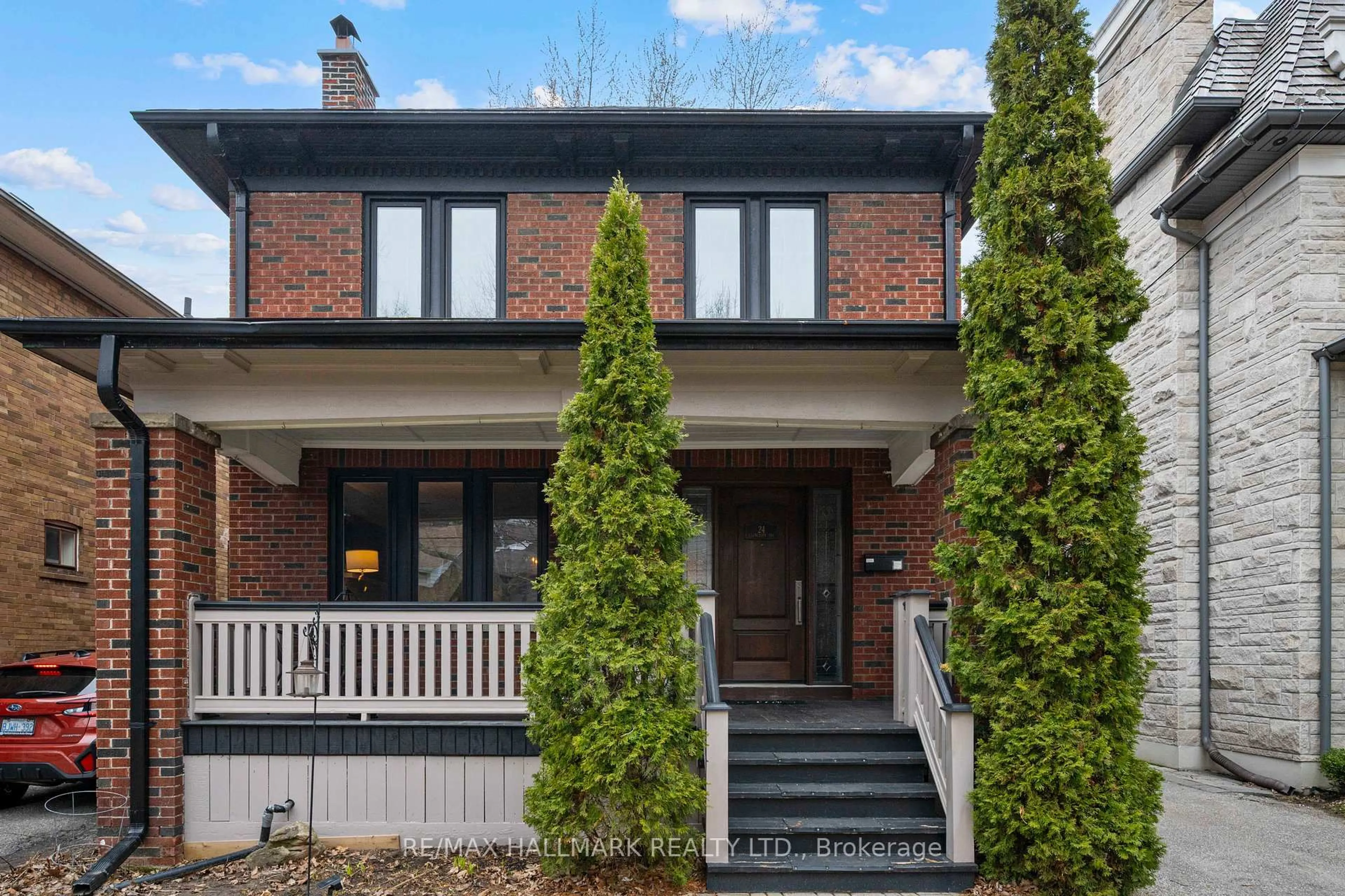 Home with brick exterior material, street for 24 Glencairn Ave, Toronto Ontario M4R 1M5