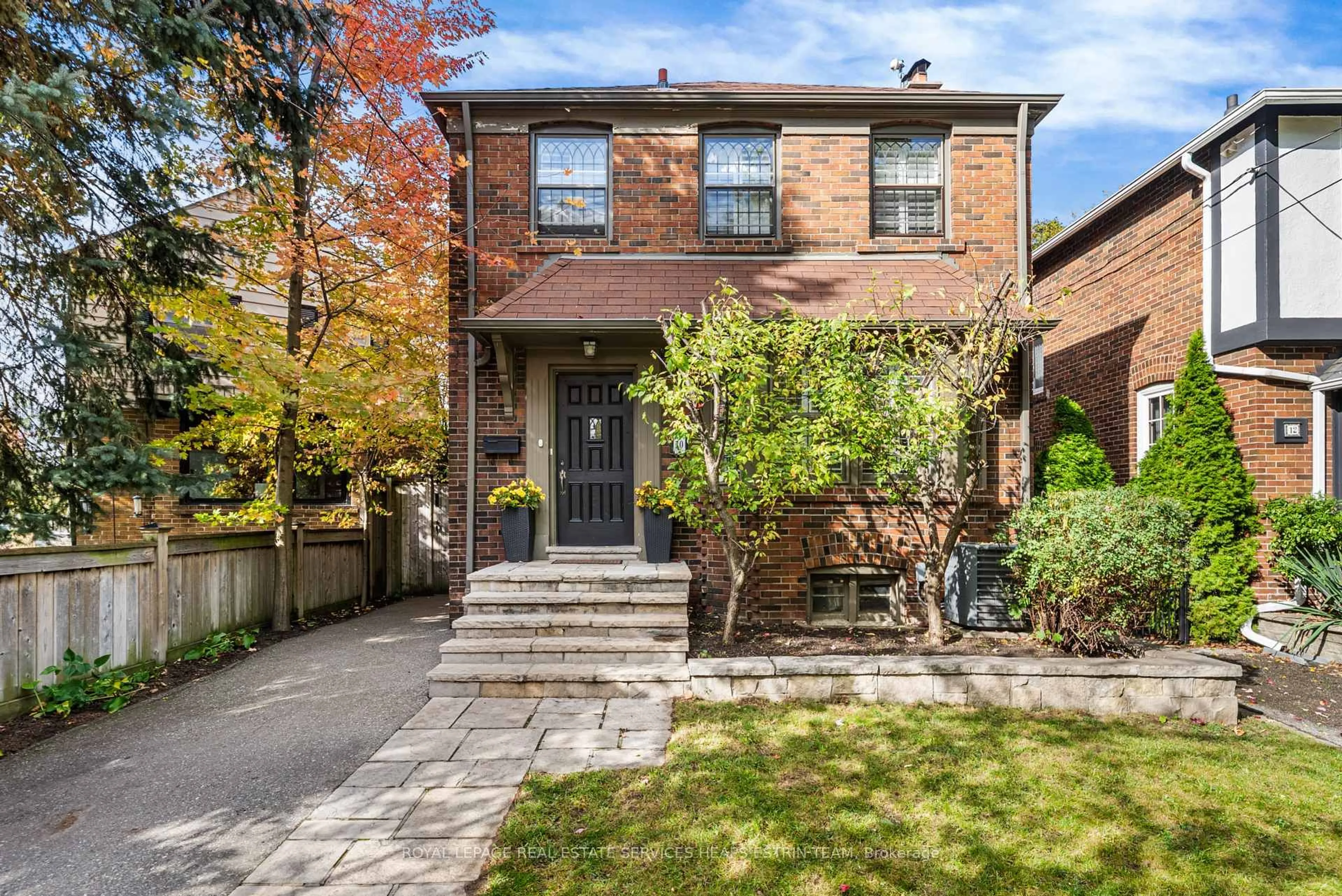 Home with brick exterior material, street for 10 Heather Rd, Toronto Ontario M4G 3G3
